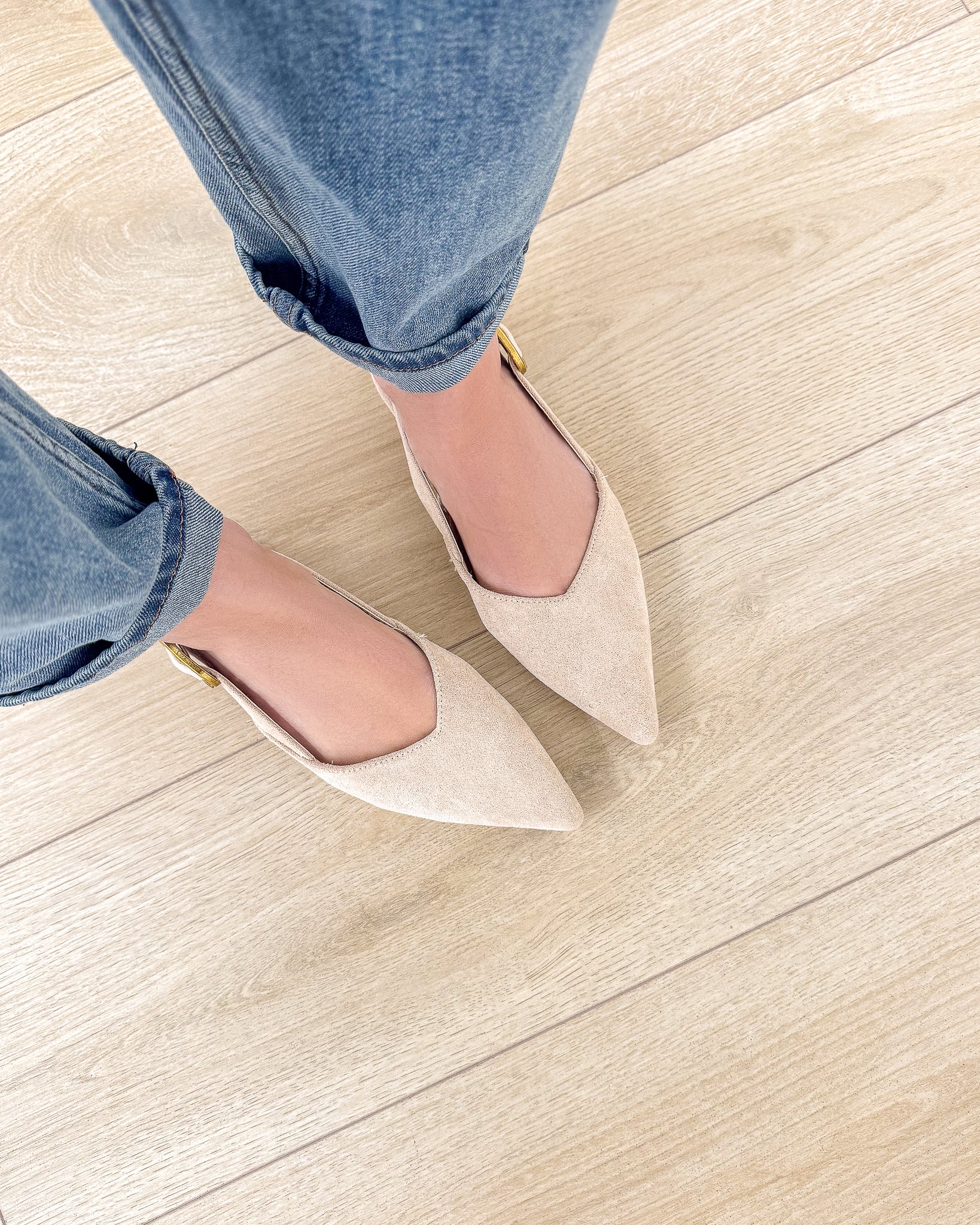 Slingback “Diana Sabbia”