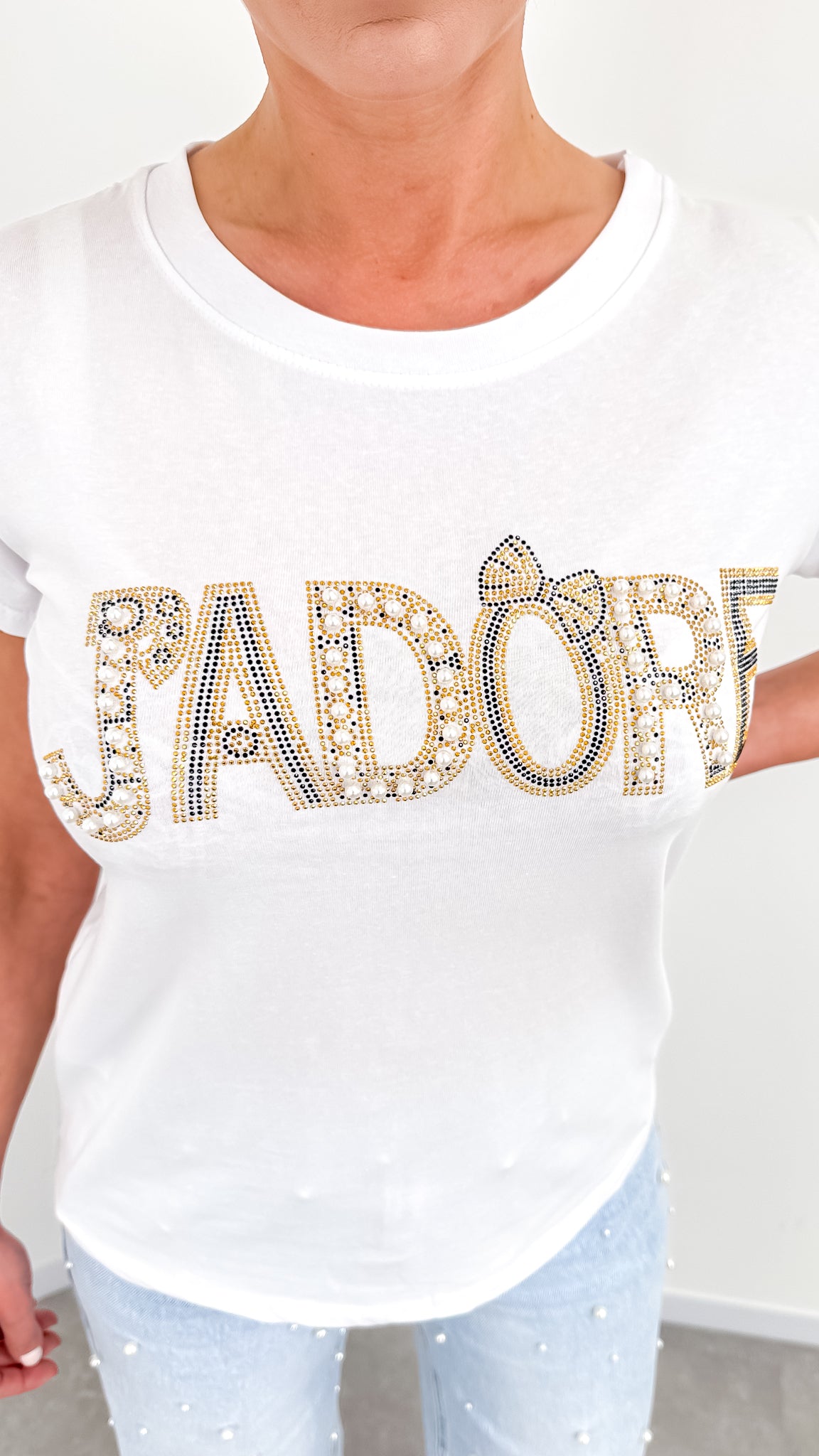 T-shirt "Adoro Oro"