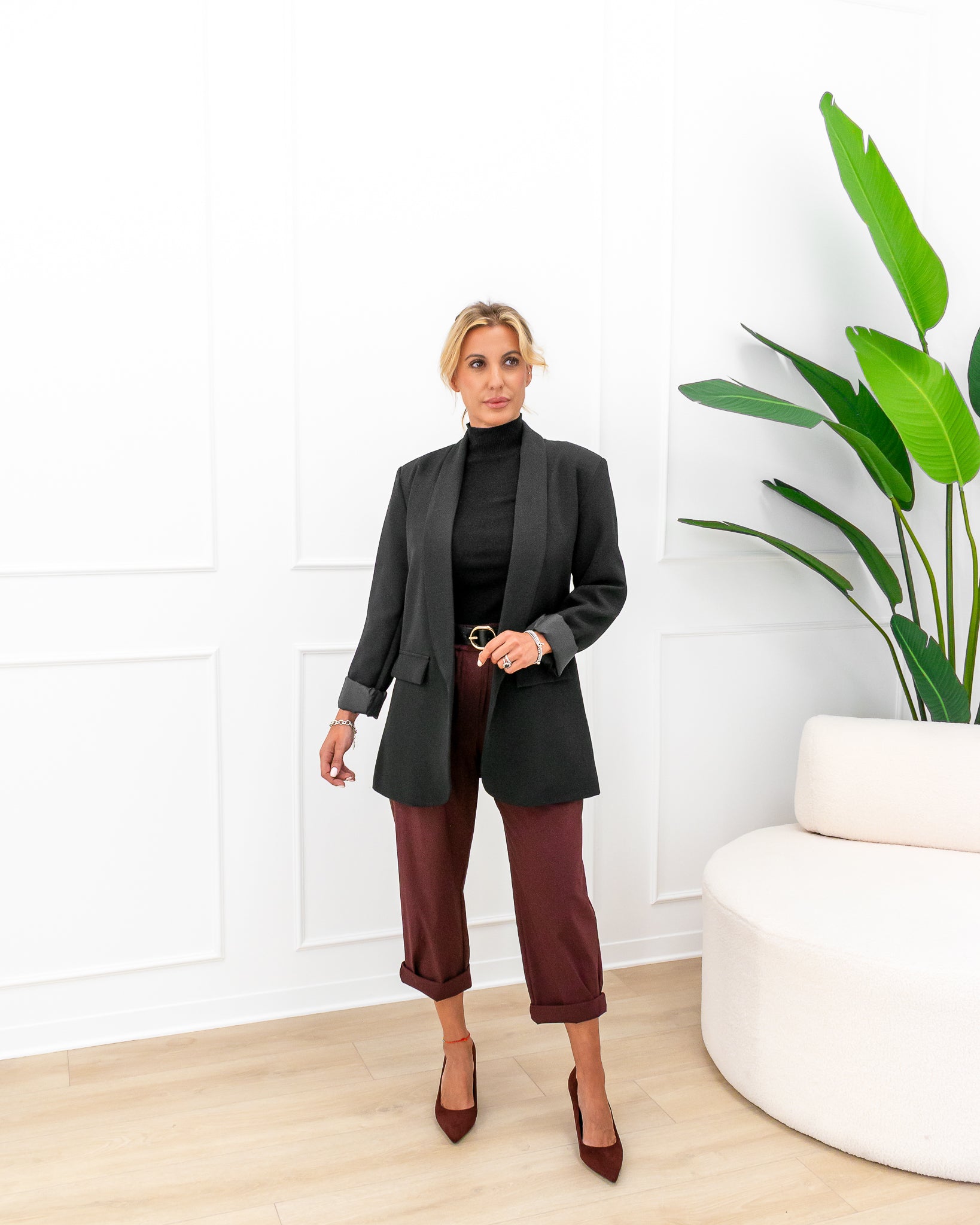 Blazer “Isabella Nero”