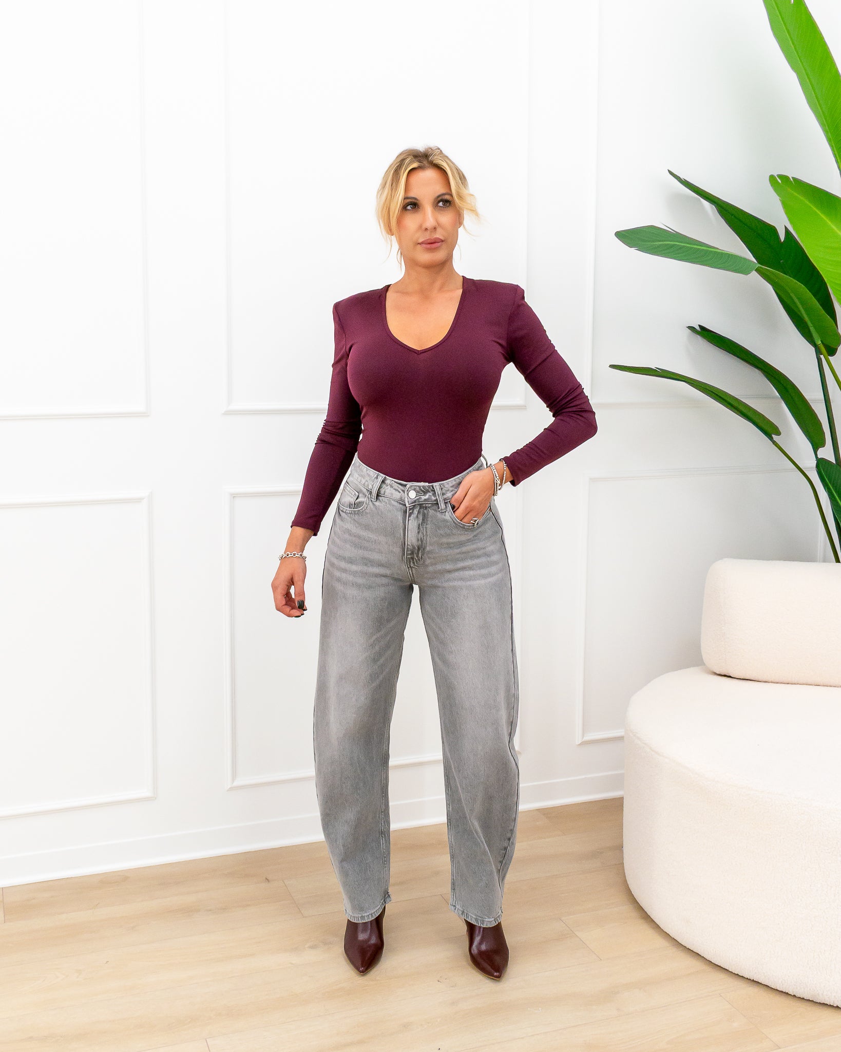 Maglia “Tiziana Bordeaux”