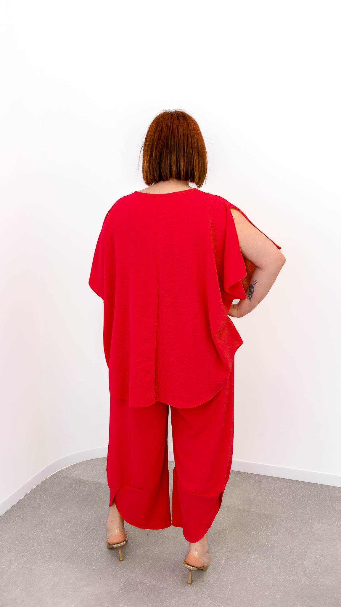 Completo "Lisa Rosso"