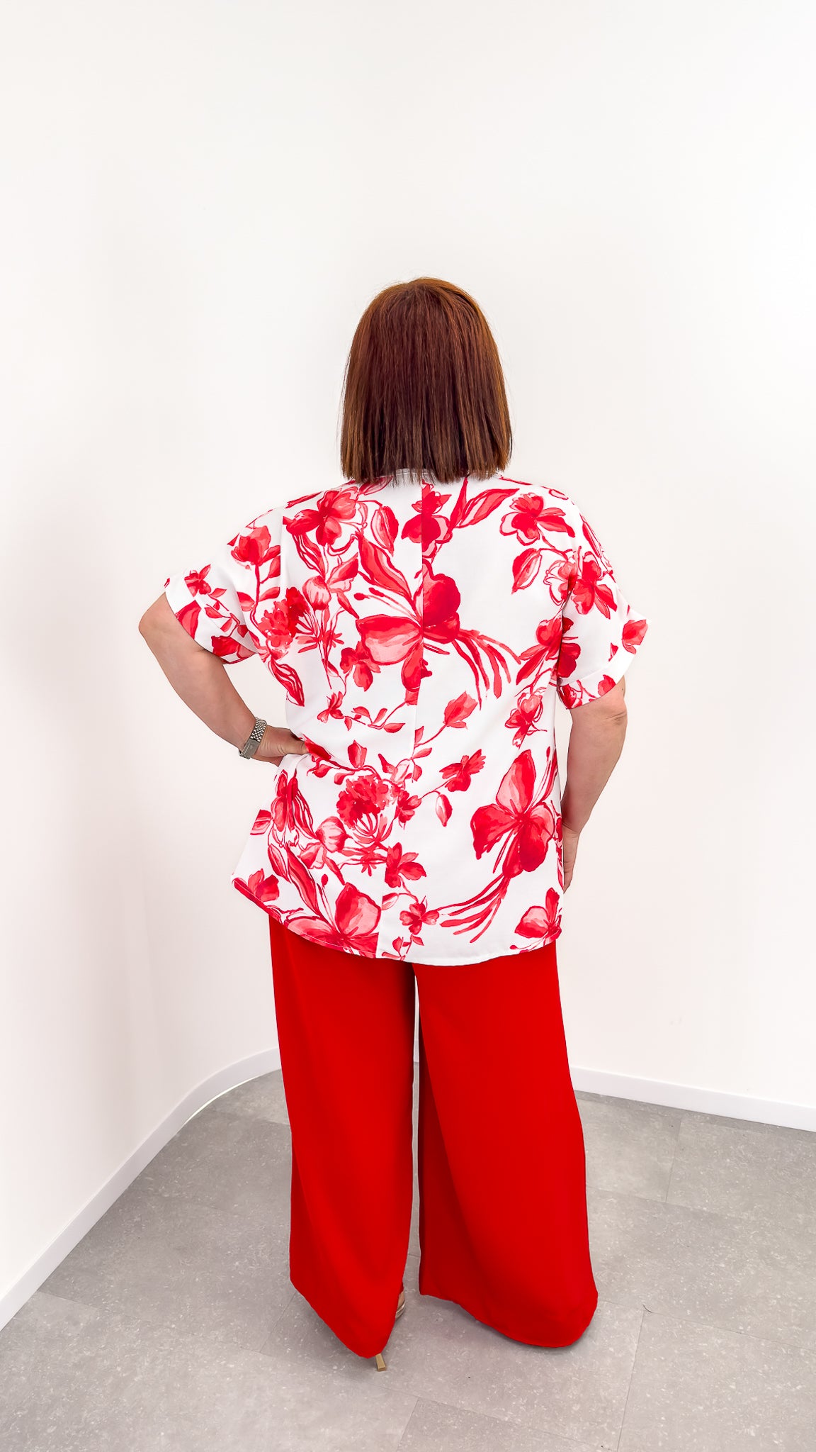 Completo "Flora Rosso"