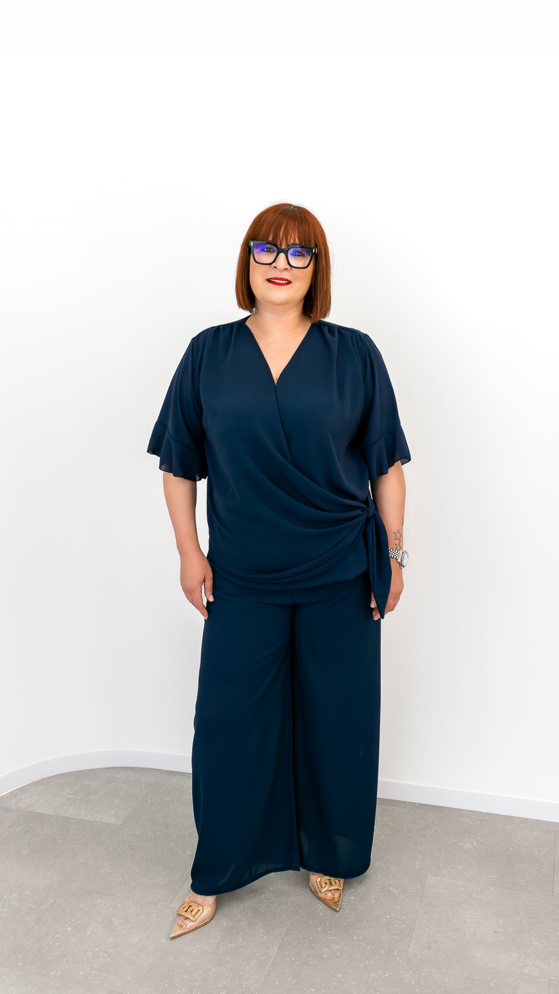 Completo "Stefania Blu"