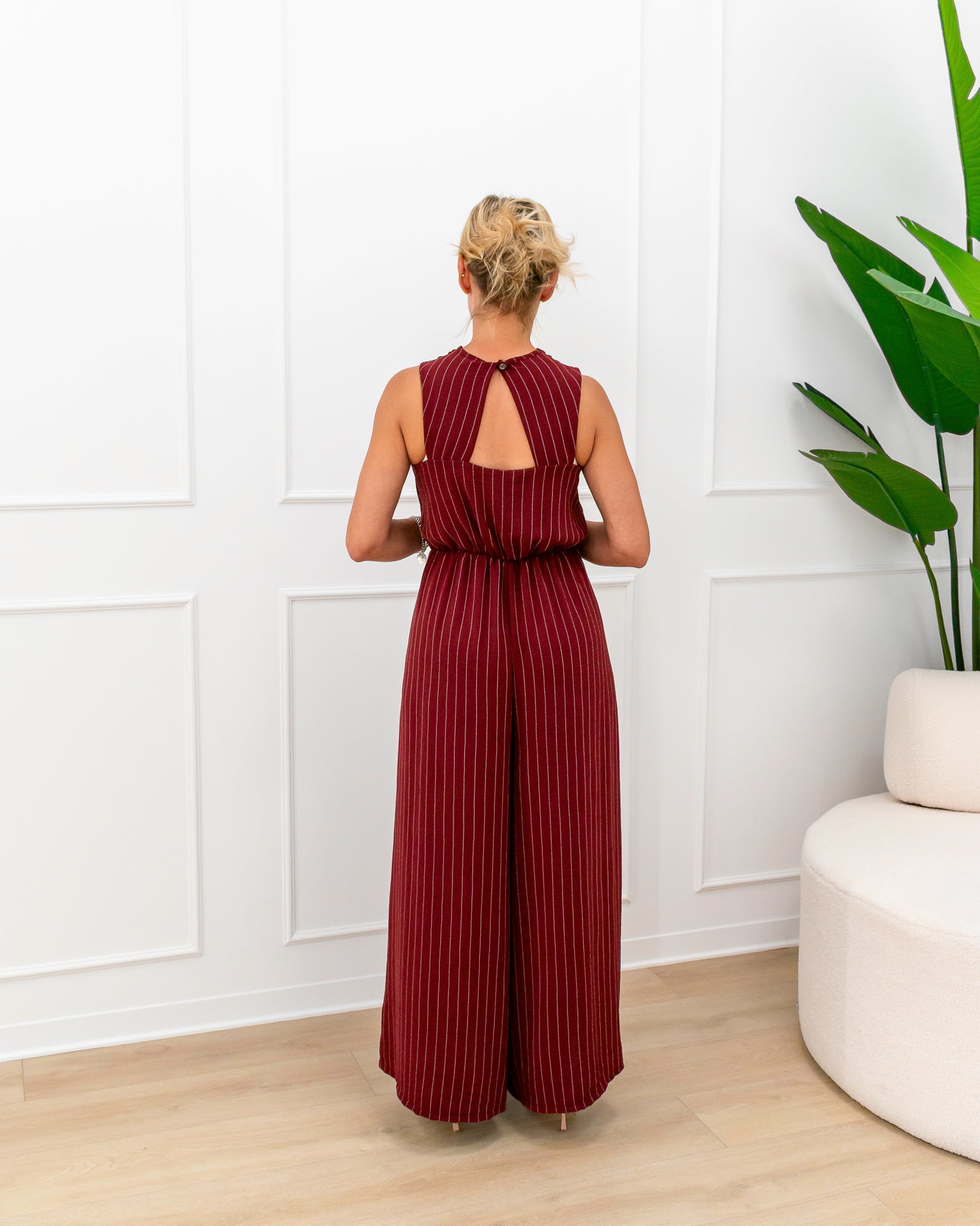 Jumpsuit “Aurora Bordeaux”