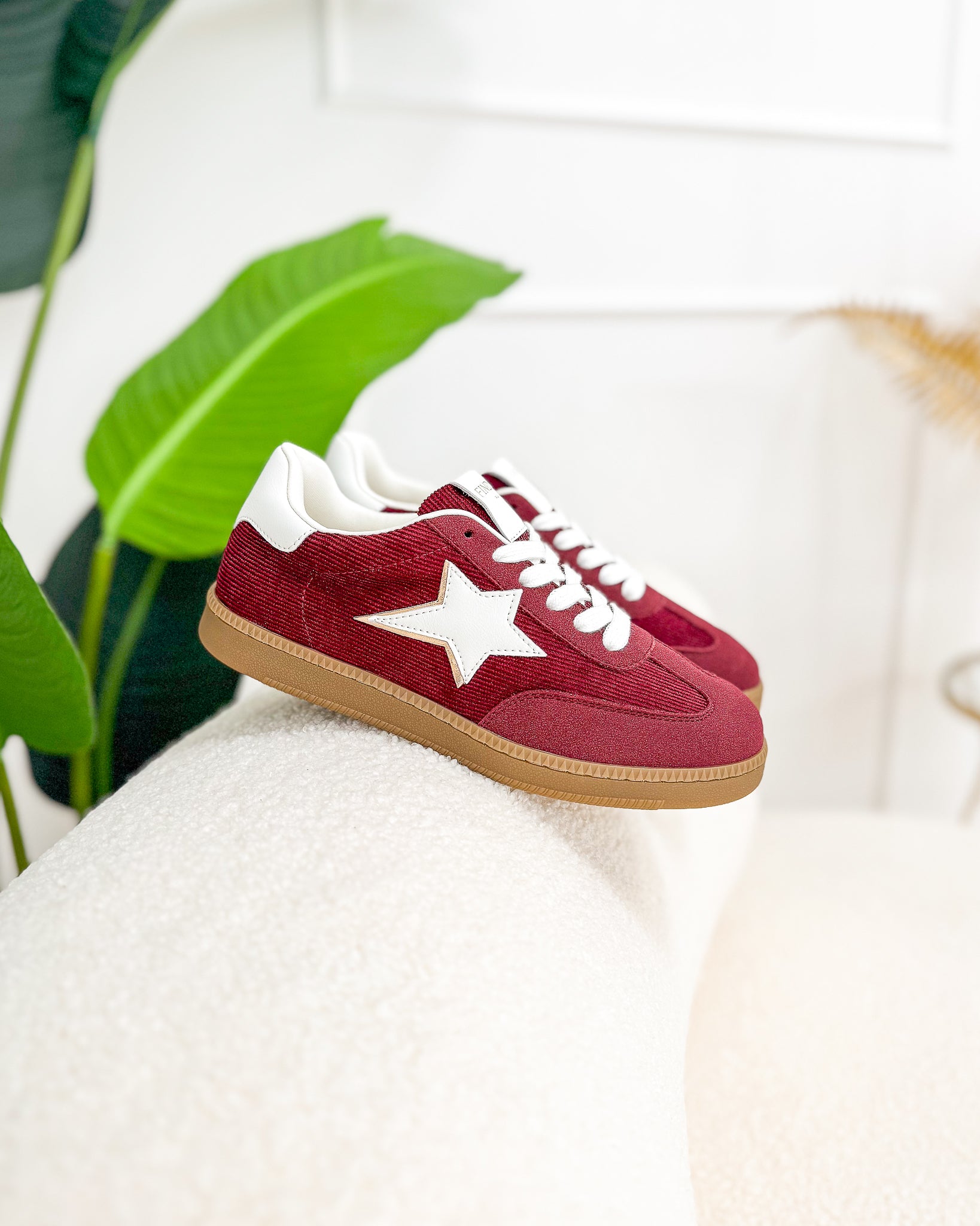Sneaker “Laila Bordeaux”