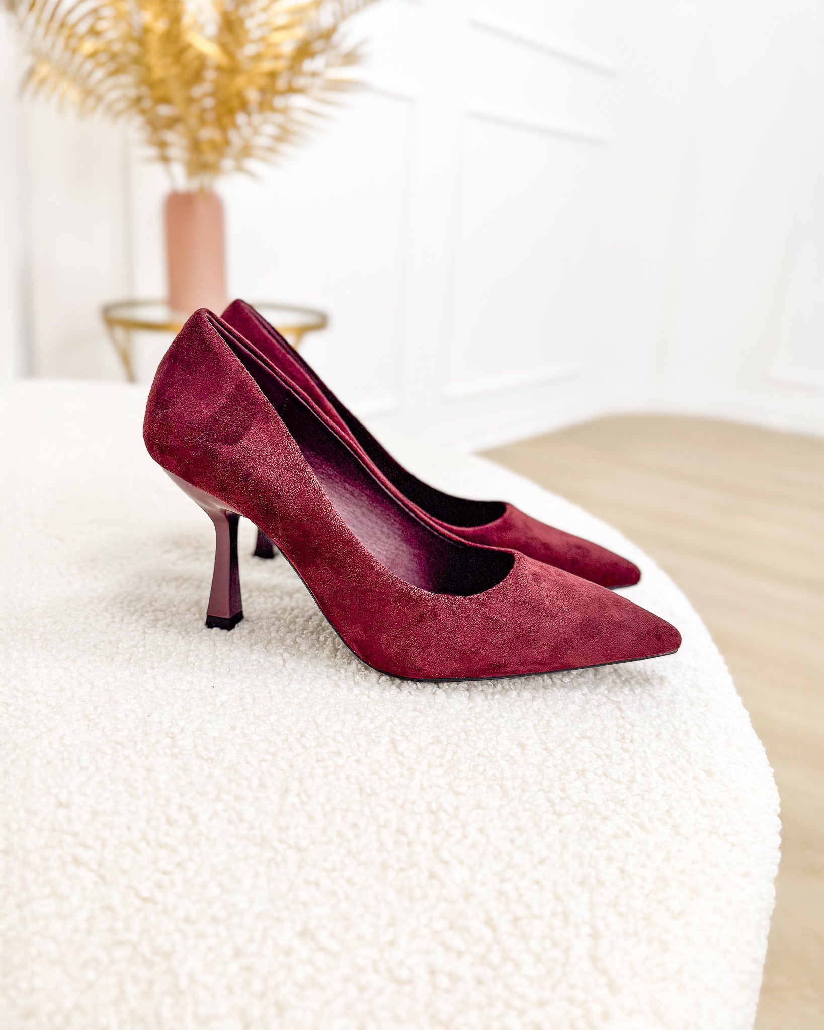 Décolleté “Silvia Bordeaux”