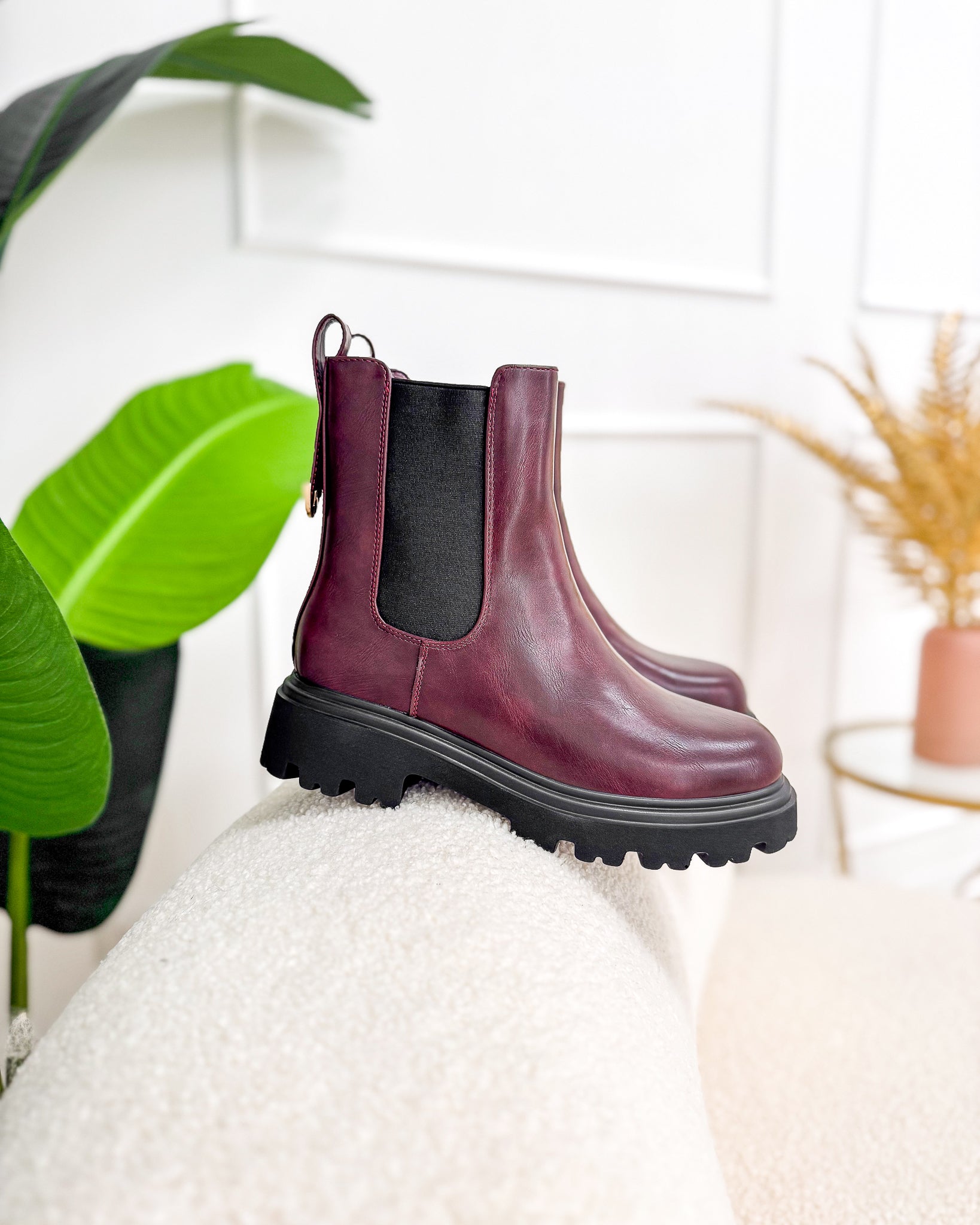Boot “Dania Bordeaux”