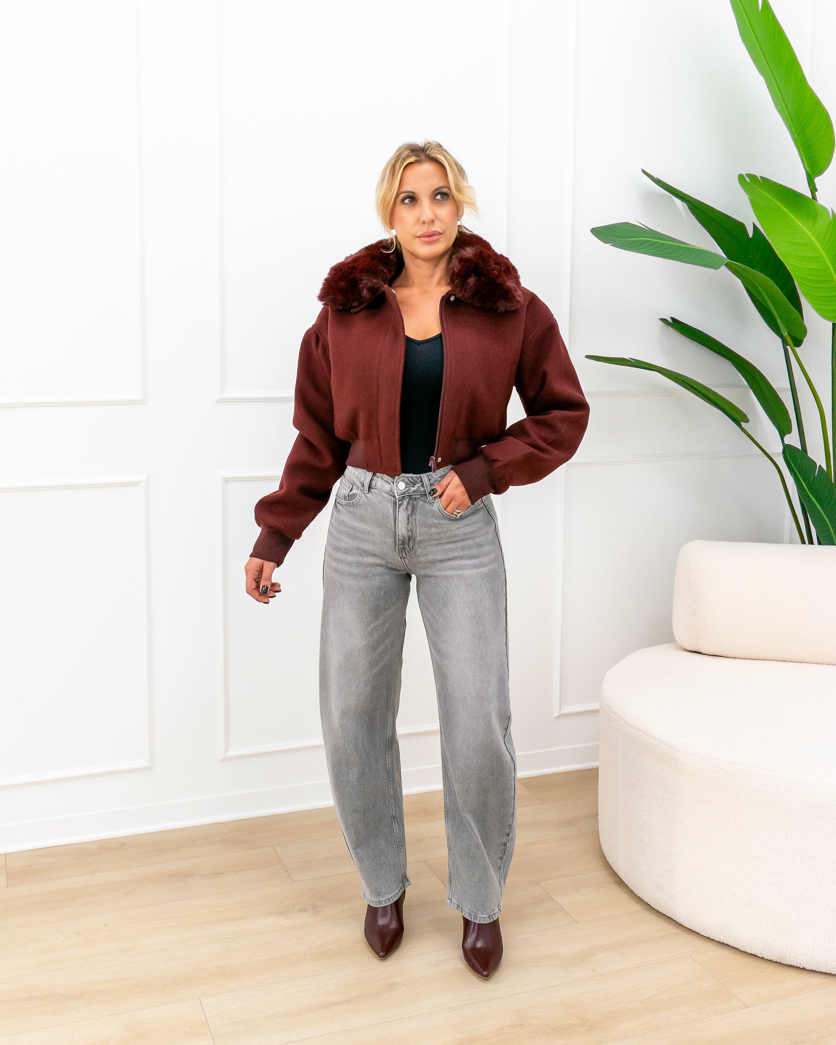Giubbino “Stefania Bordeaux”