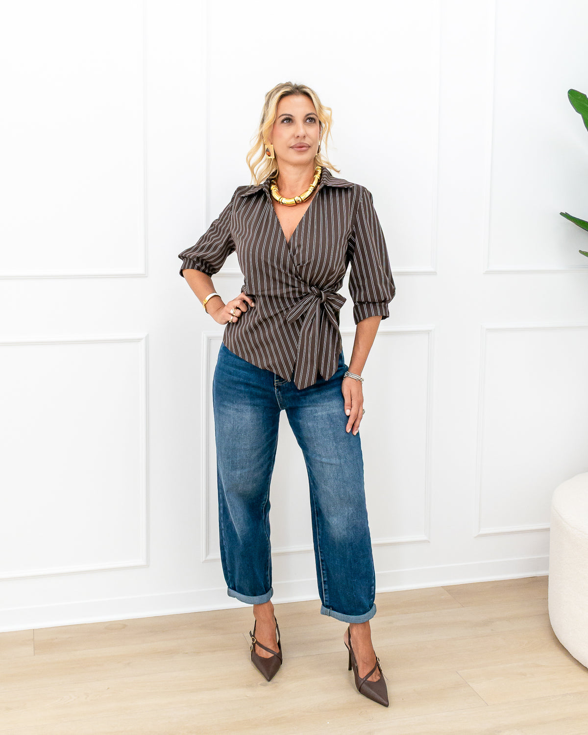 Camicia “Paola Cioccolato”