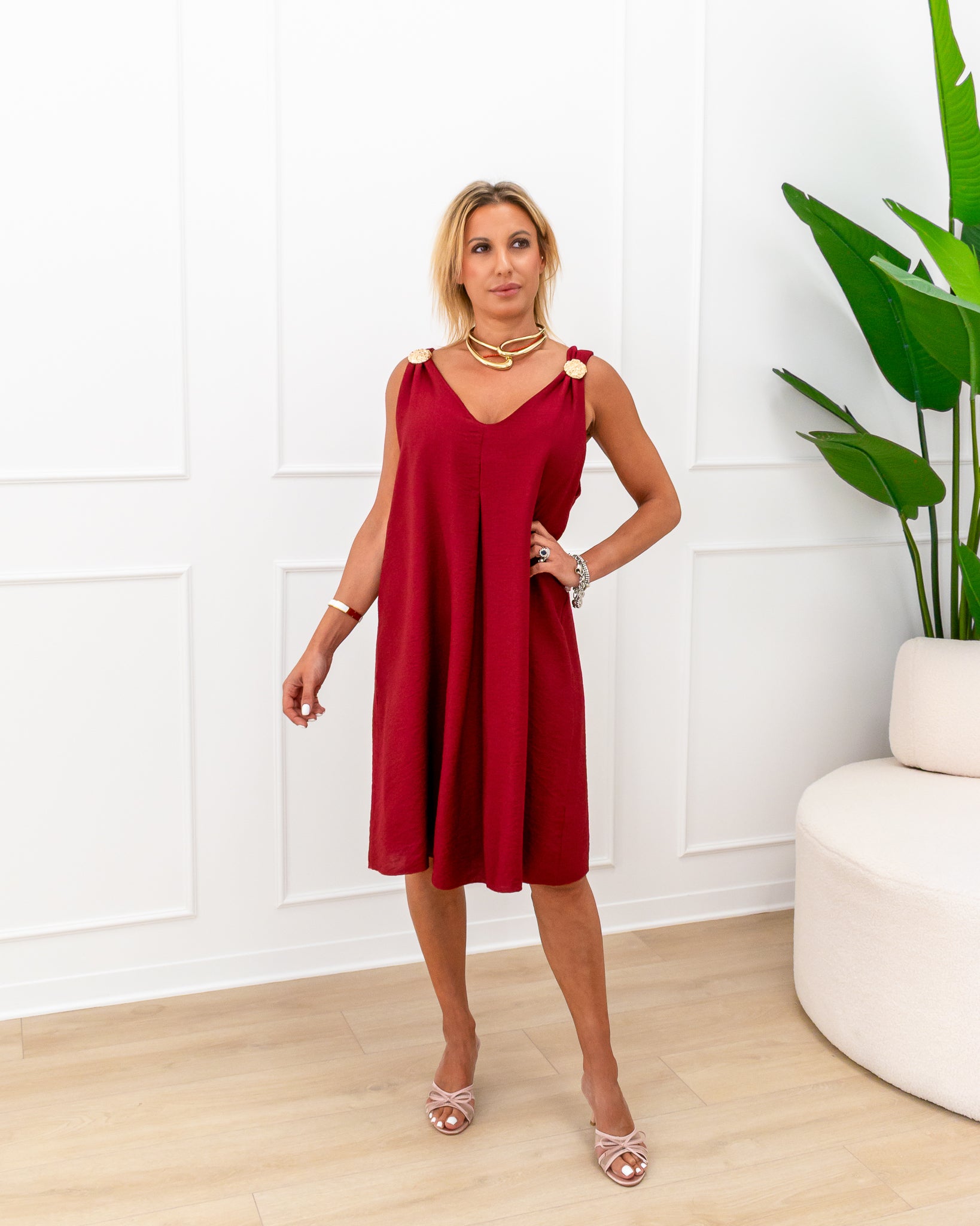 Abito “Marlena Bordeaux”