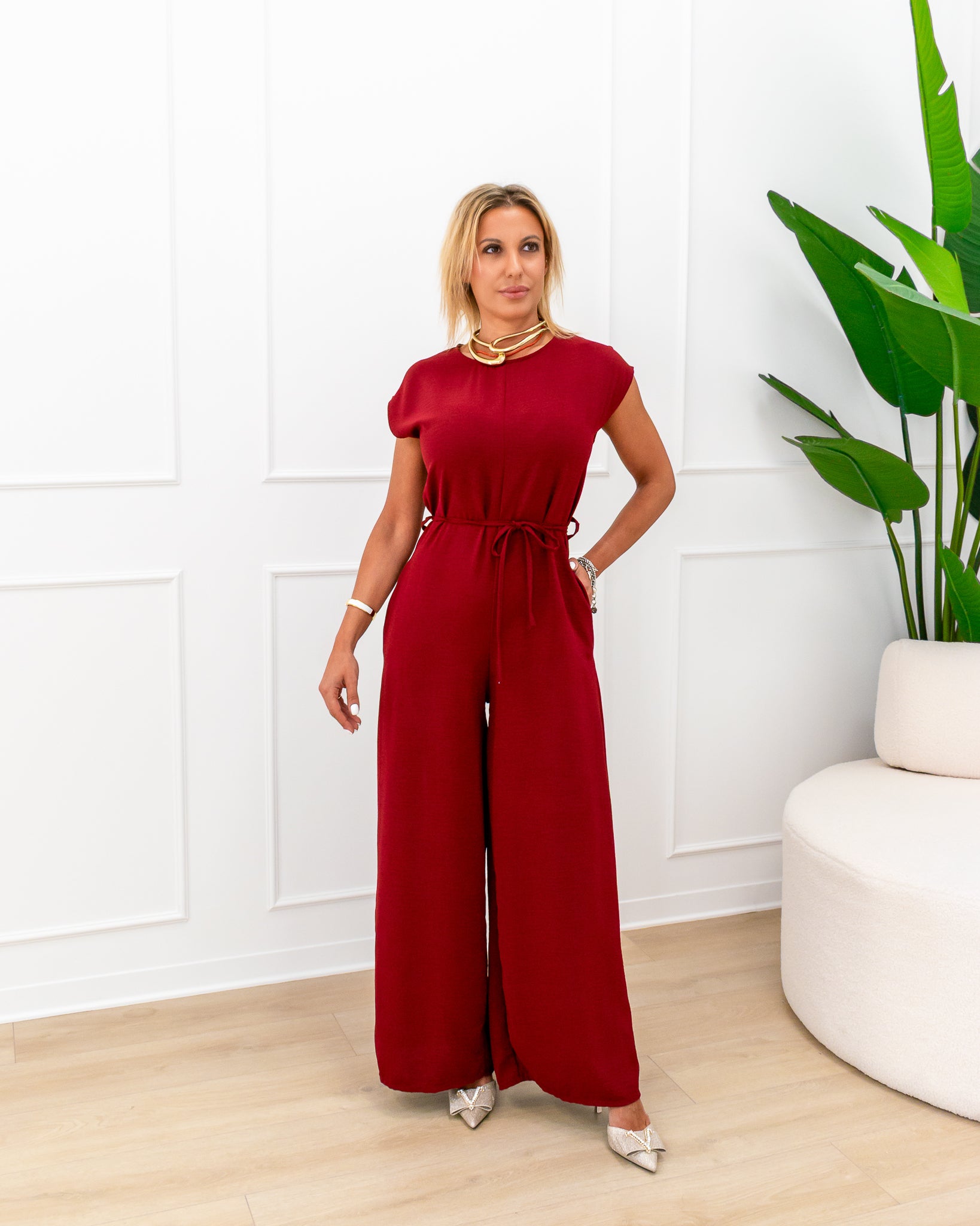 Jumpsuit “Anna Bordeaux”