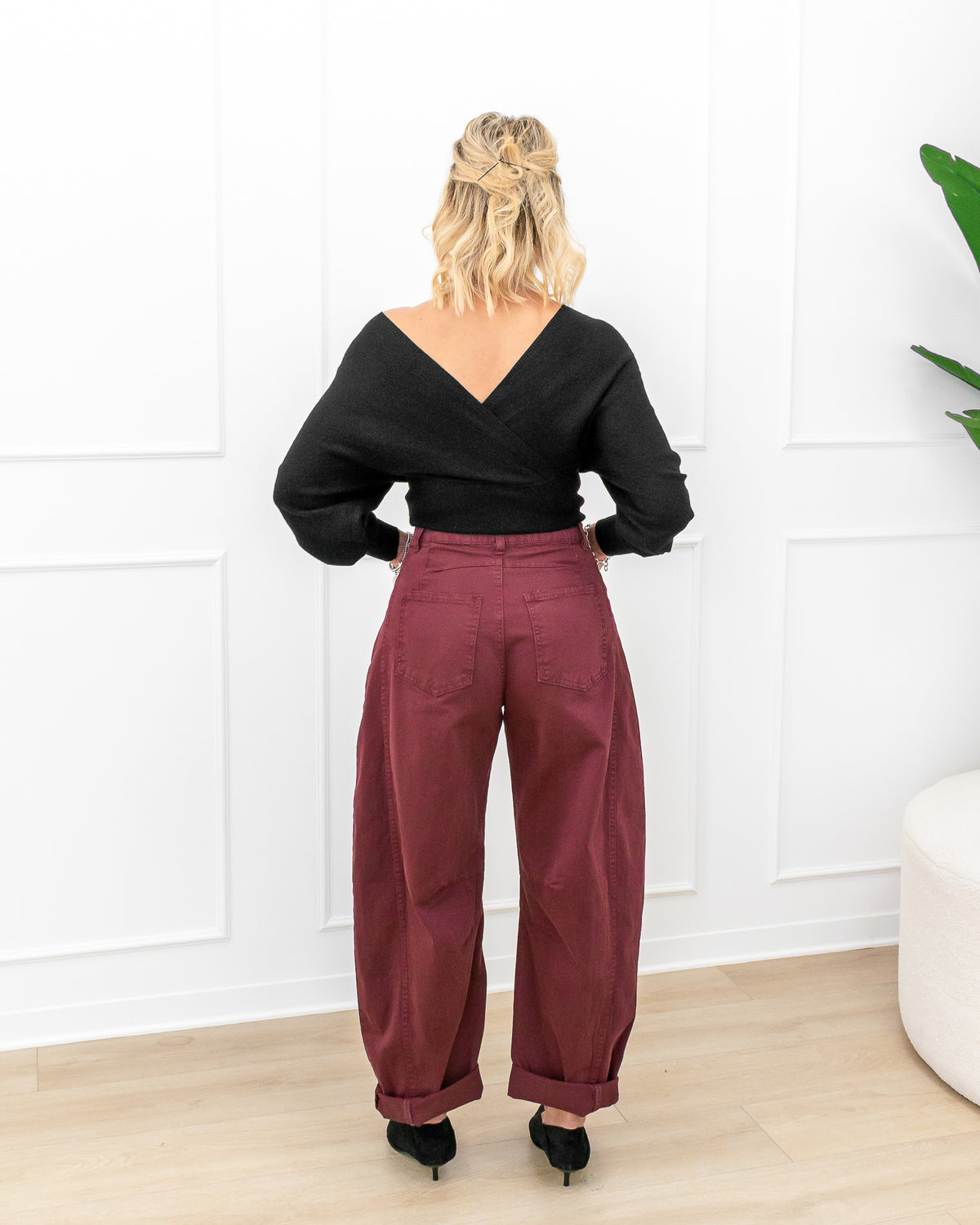 Pantalone “Isabella Bordeaux”