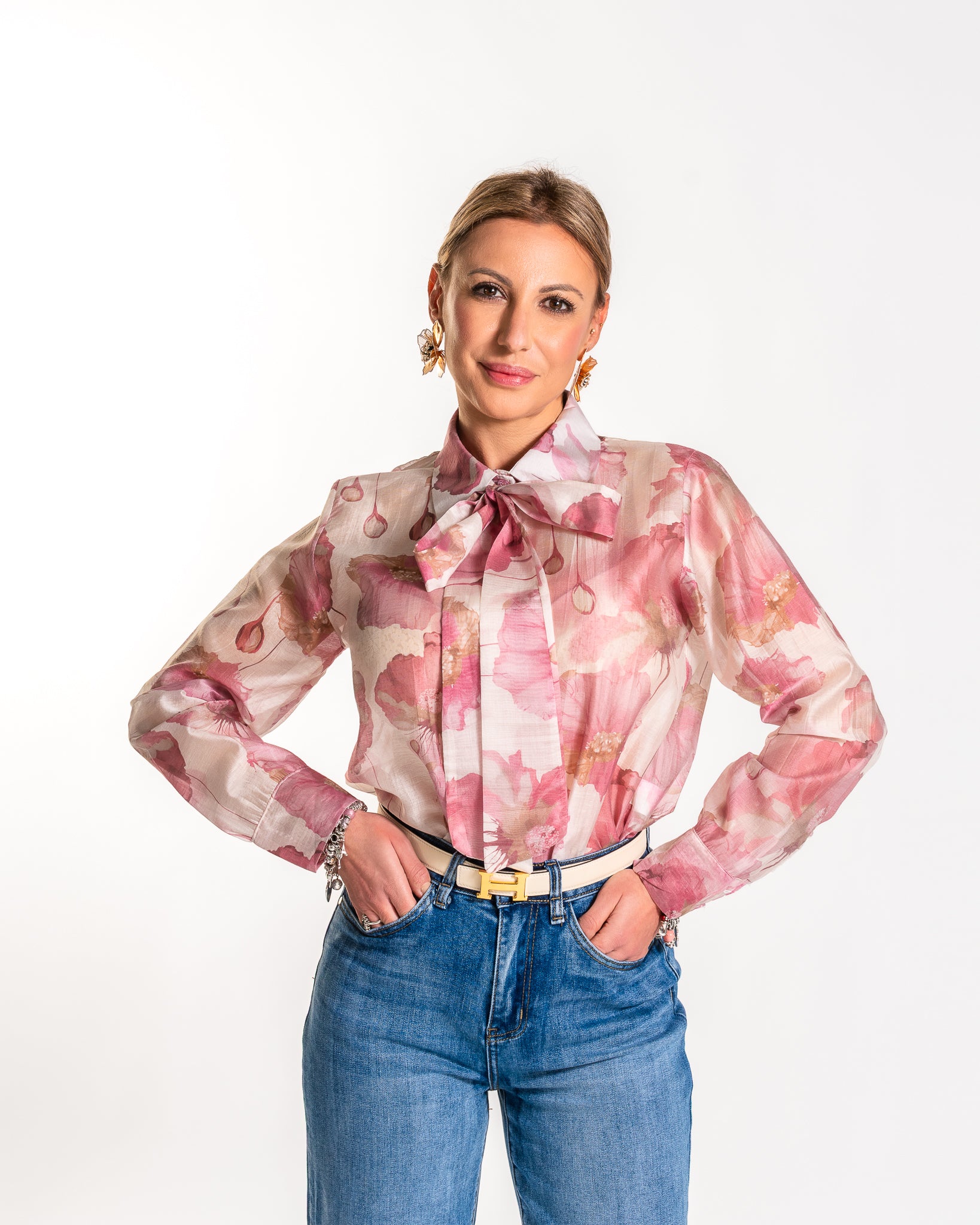 Camicia "Valeria Rosa"