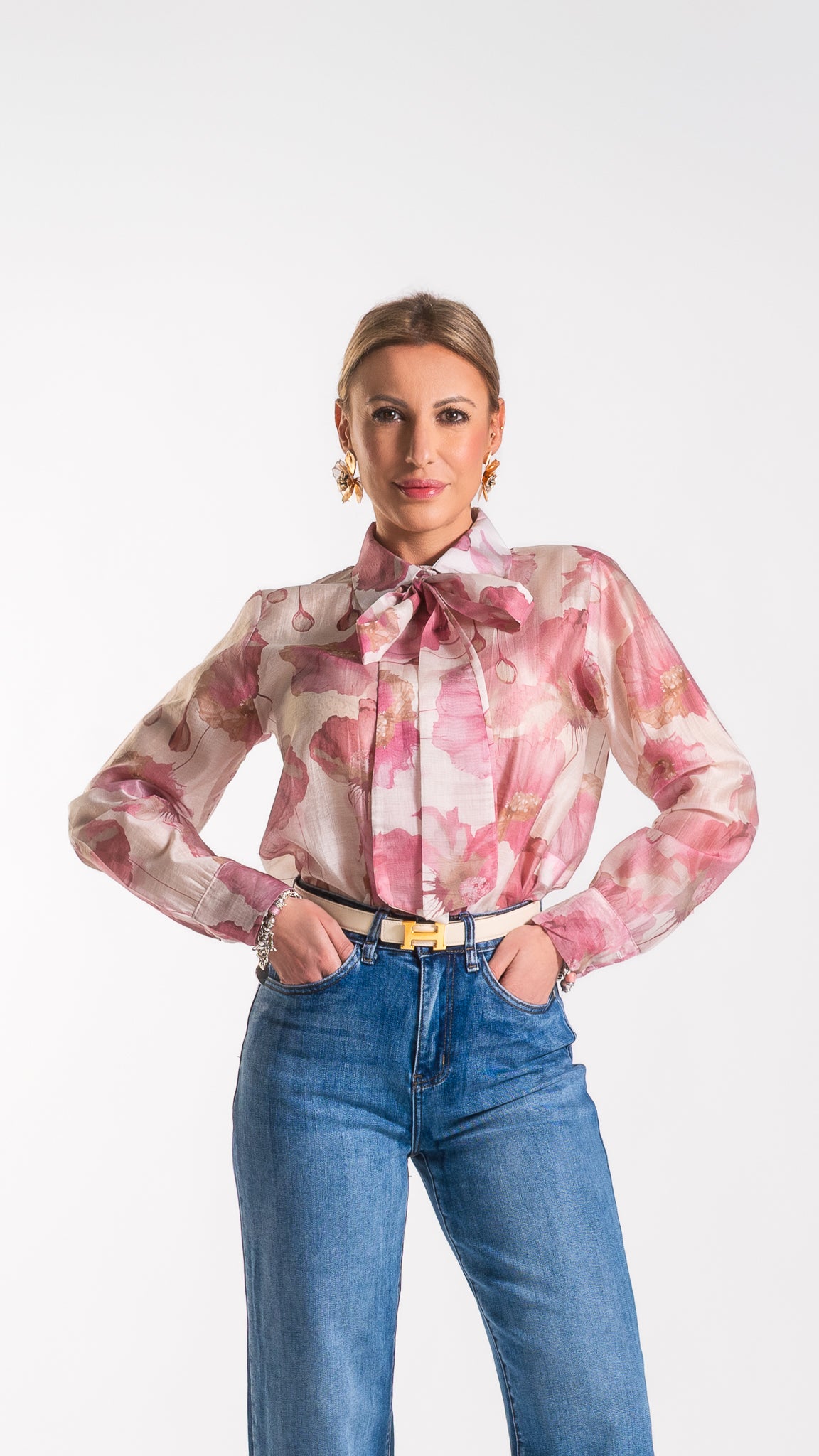 Camicia "Valeria Rosa"