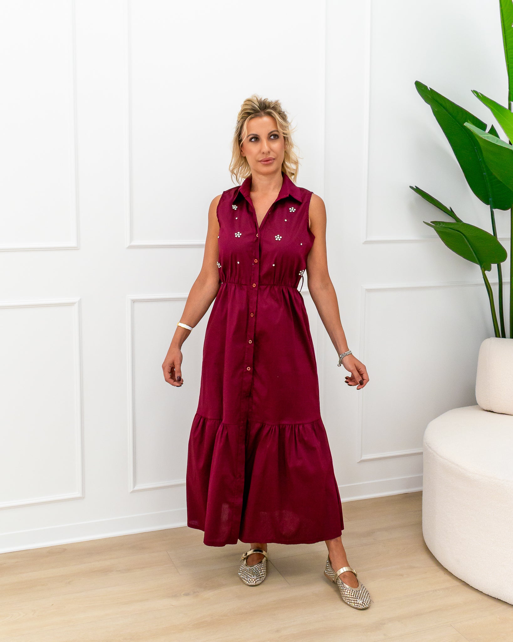 Abito “Livia Bordeaux”