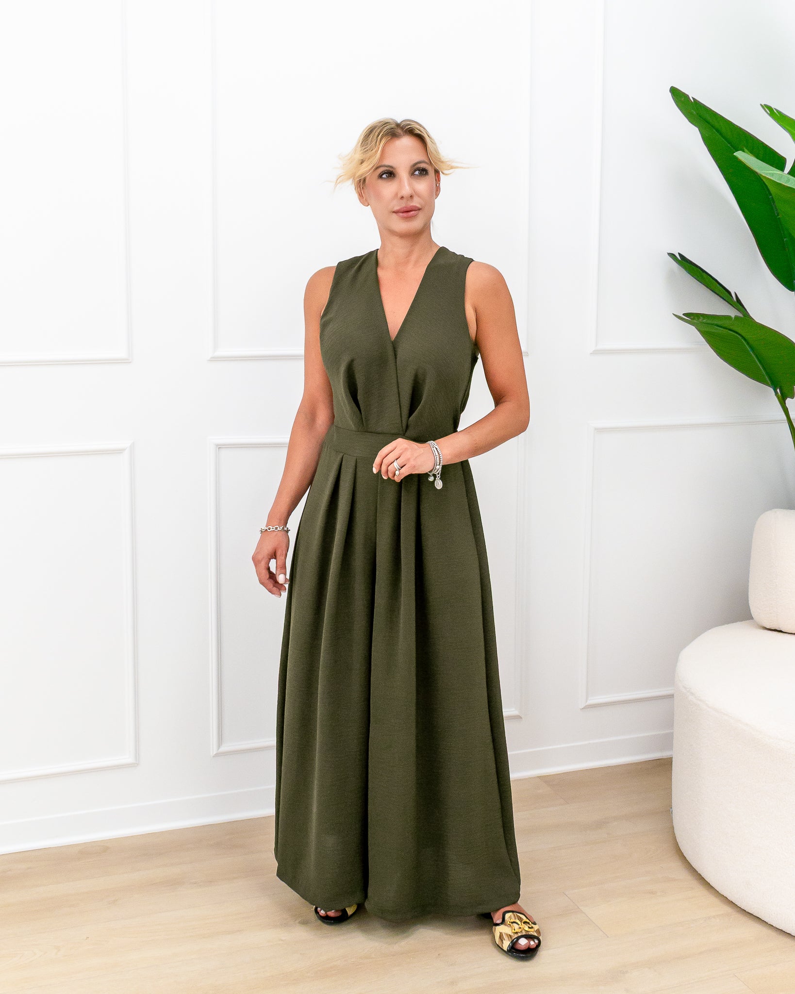 Jumpsuit “Rossella Verde”