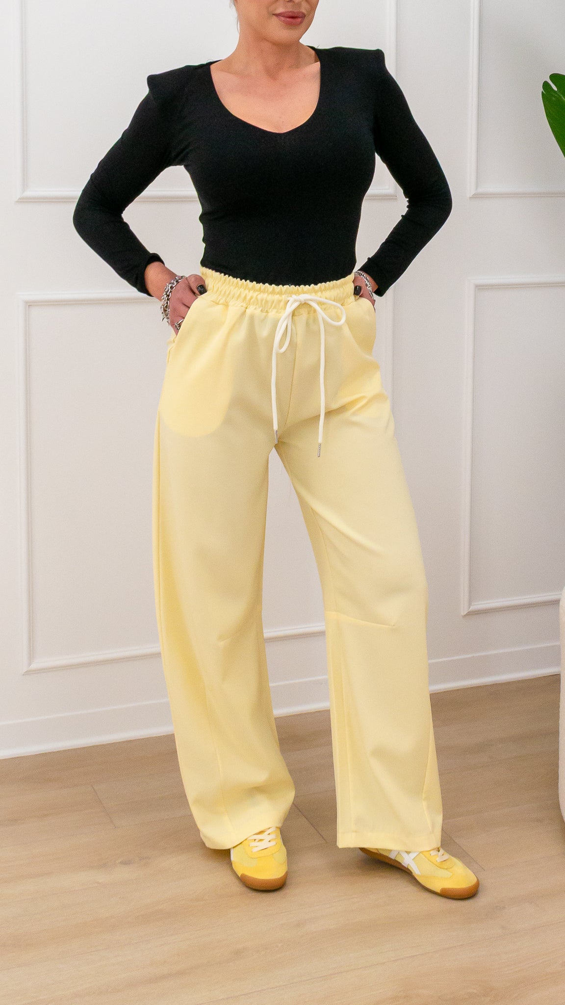 Pantalone "Teddy Giallo"