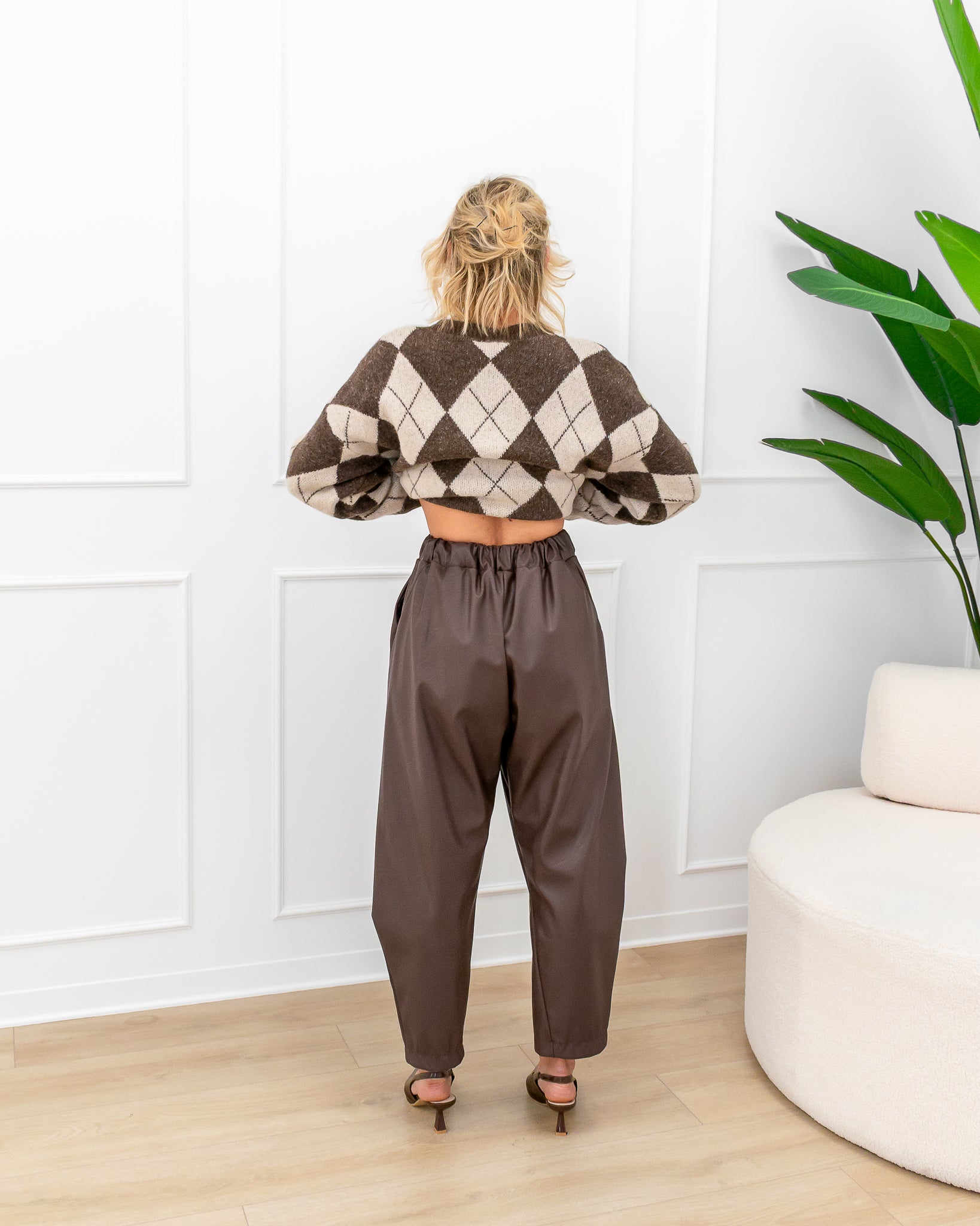 Pantalone “Flavia Cioccolato”