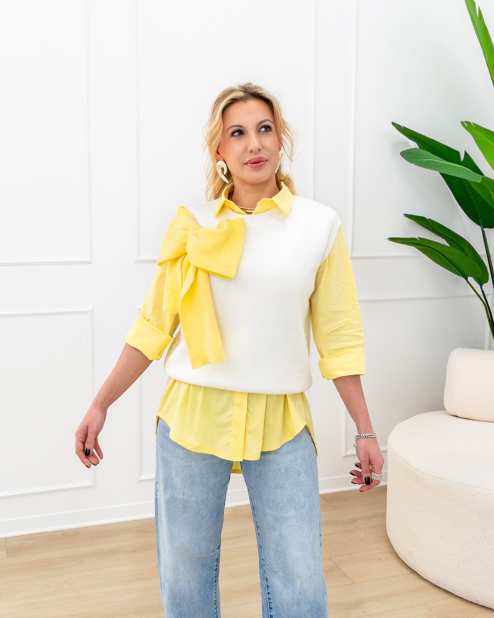 Gilet “Sandra Bianco”