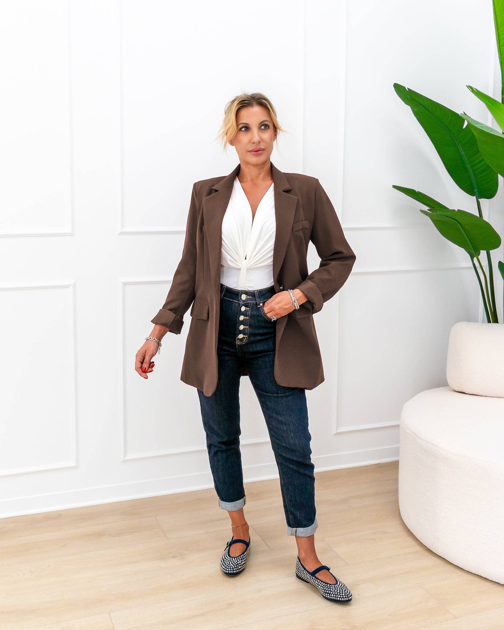 Blazer “Sofia Cioccolato”