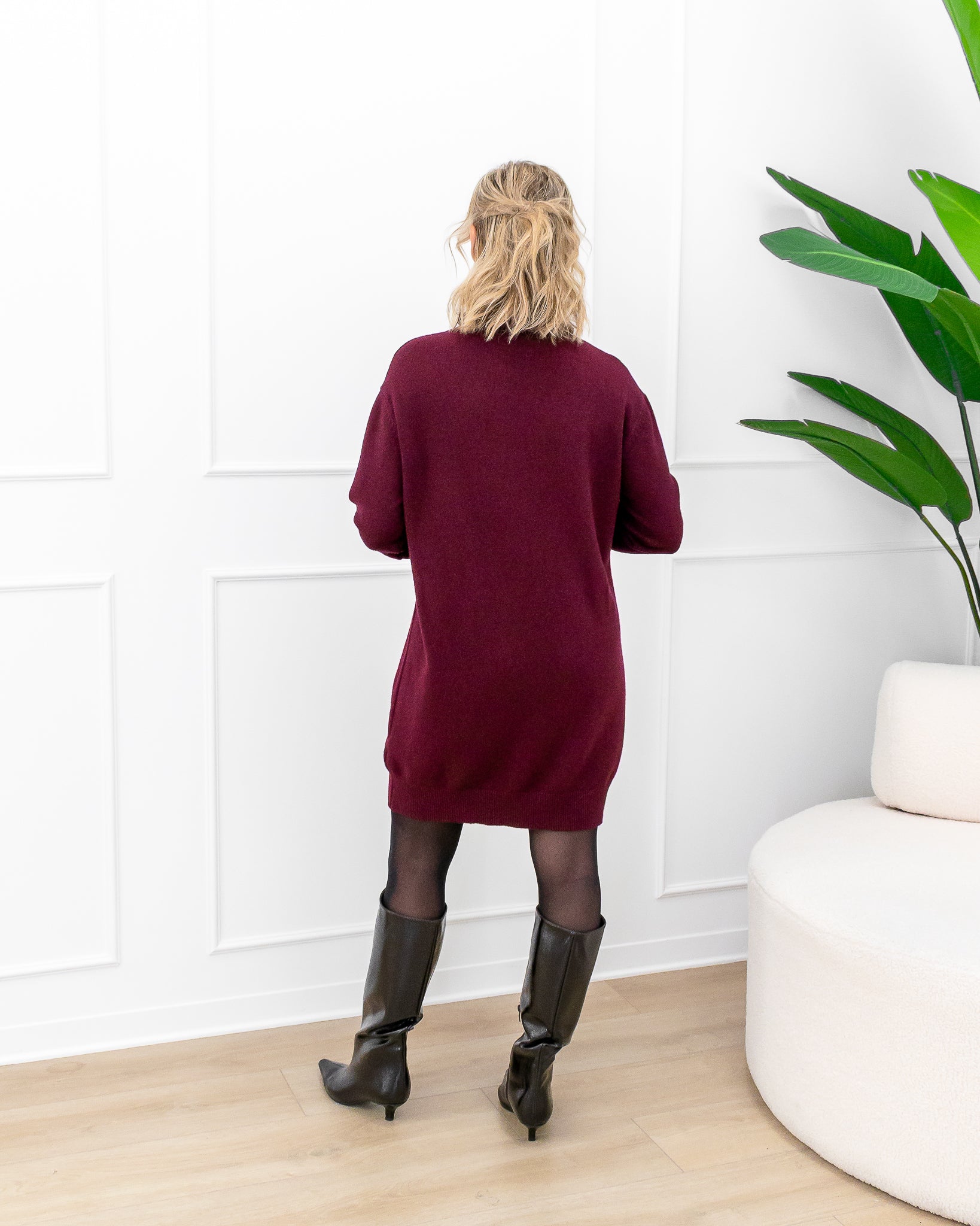 Abito “Allegra Bordeaux”