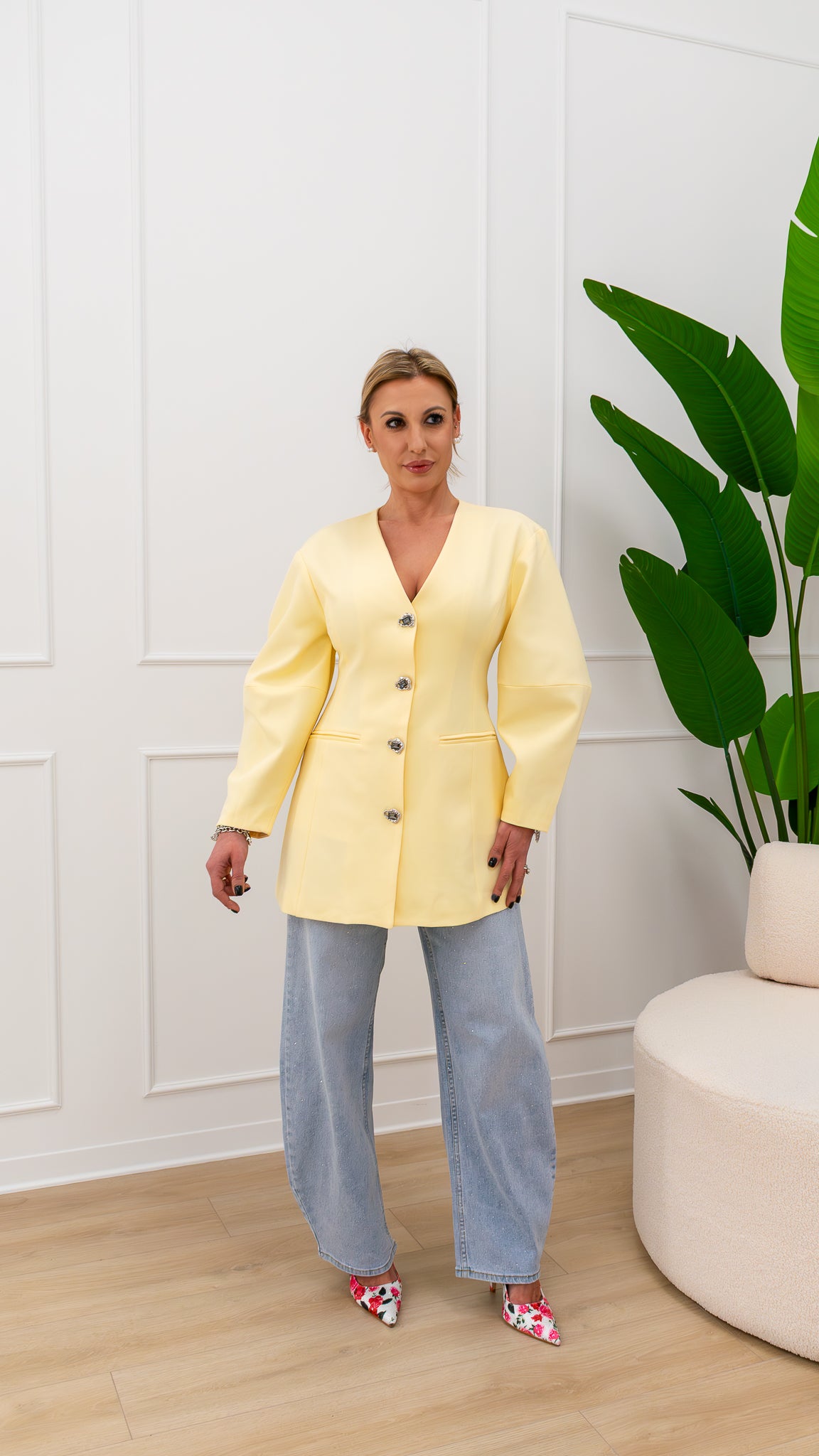 Blazer “Giulia Giallo”