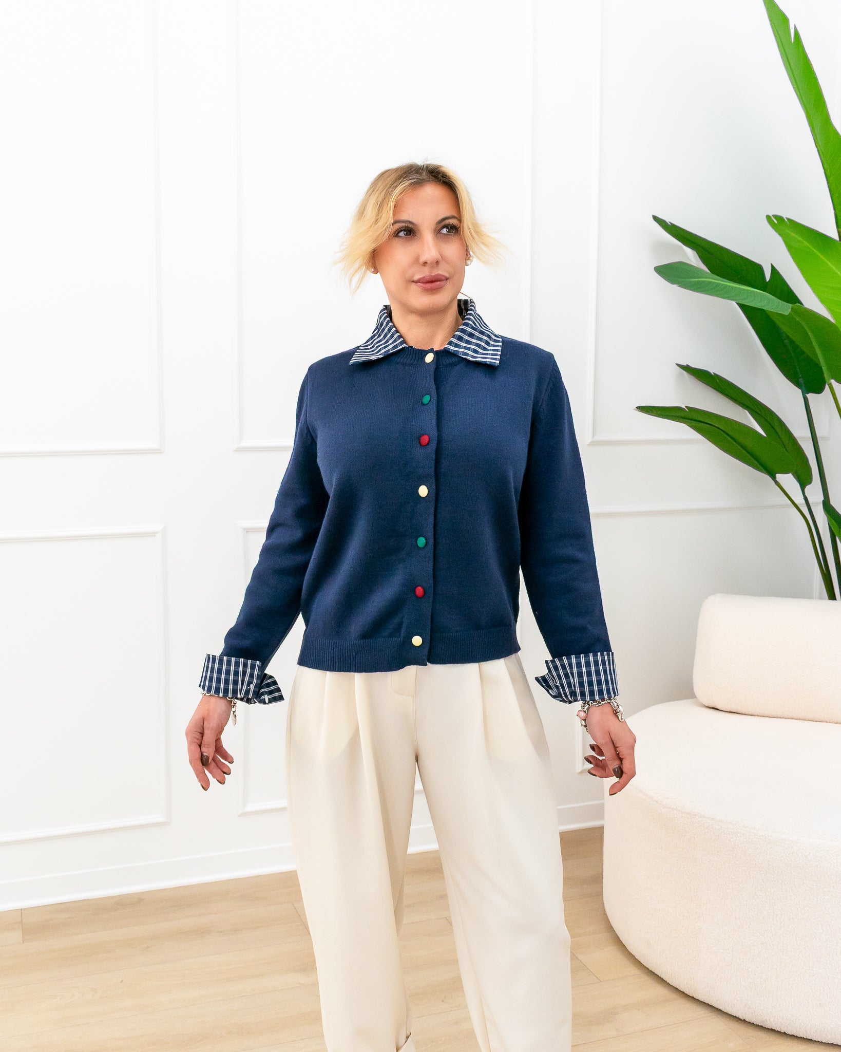 Cardigan “Grace Blu”