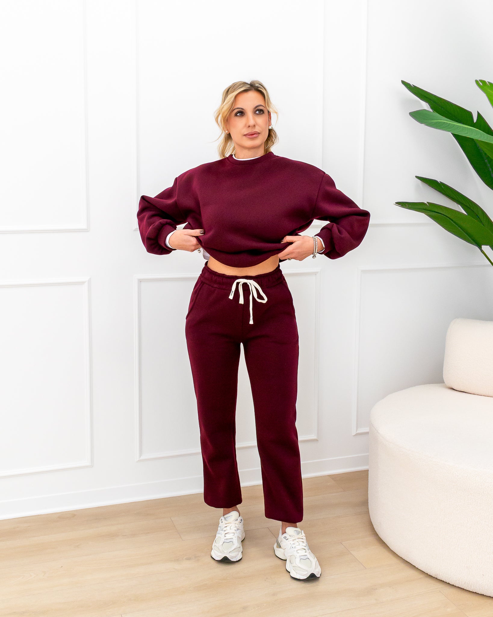 Completo “Melissa Bordeaux”