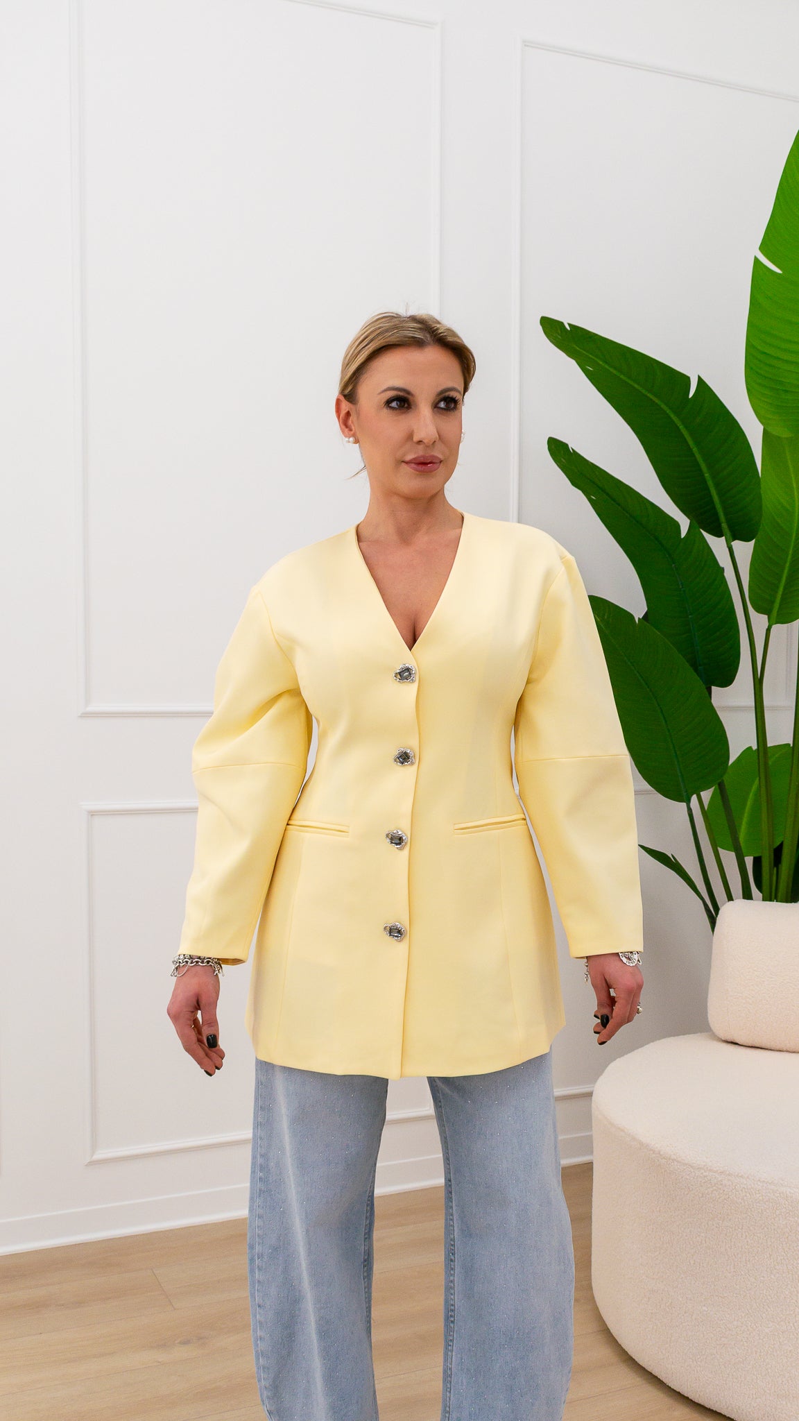 Blazer “Giulia Giallo”