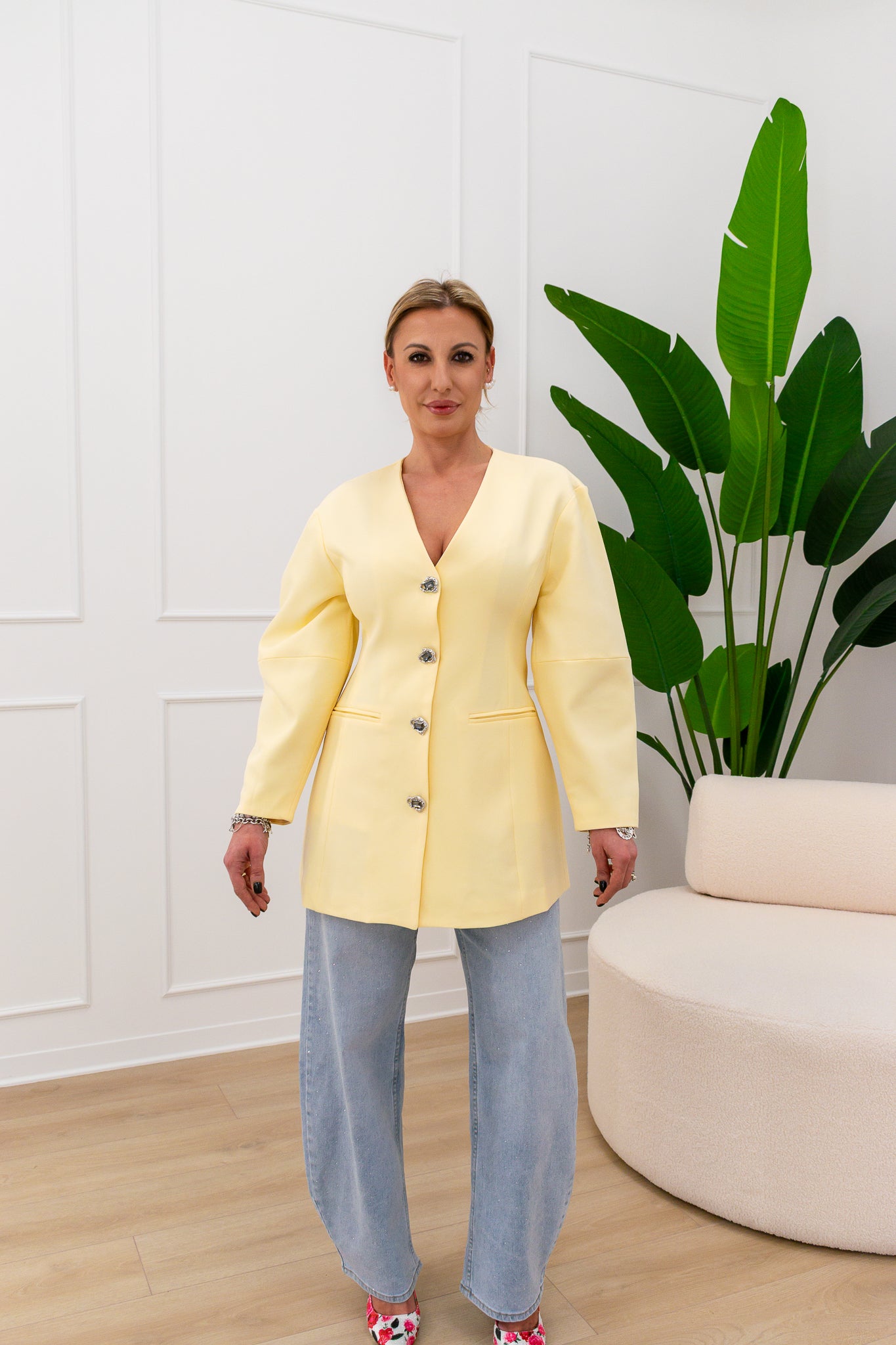 Blazer “Giulia Giallo”