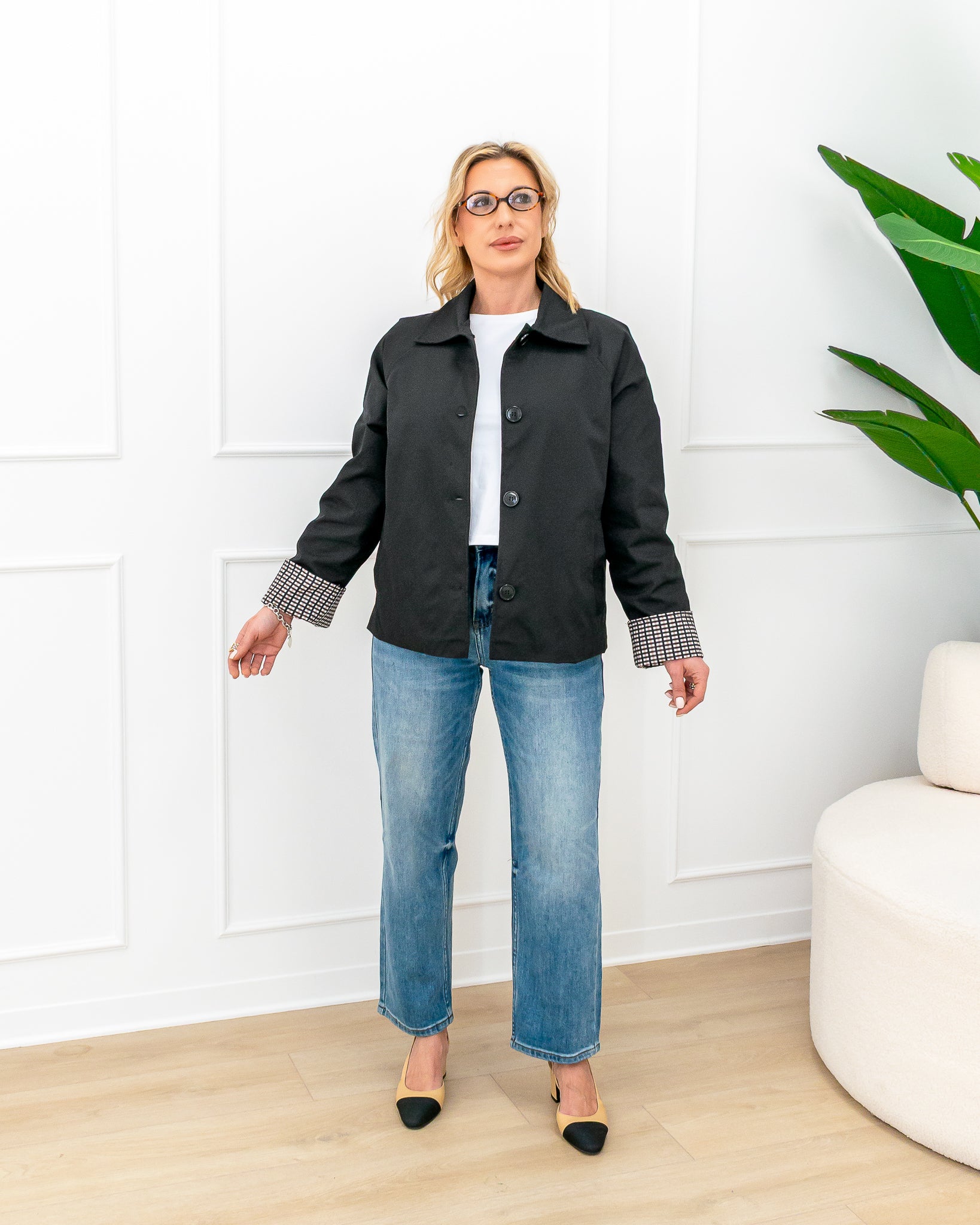 Trench “Flavia Nero”