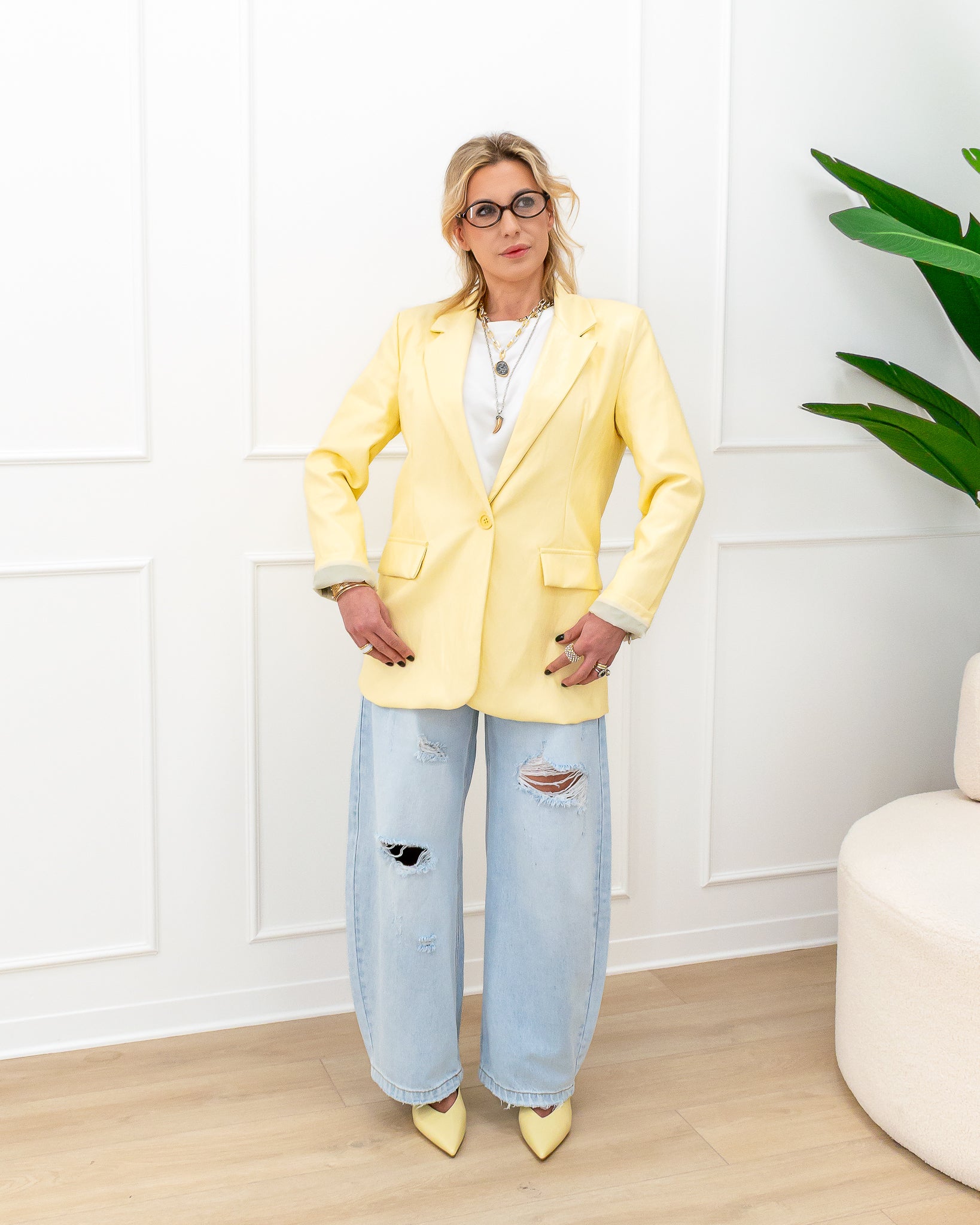 Blazer “Flavia Giallo”