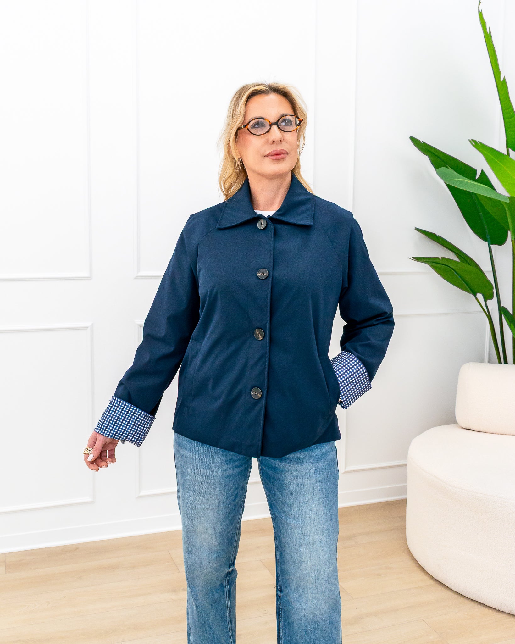 Trench “Flavia Blu”