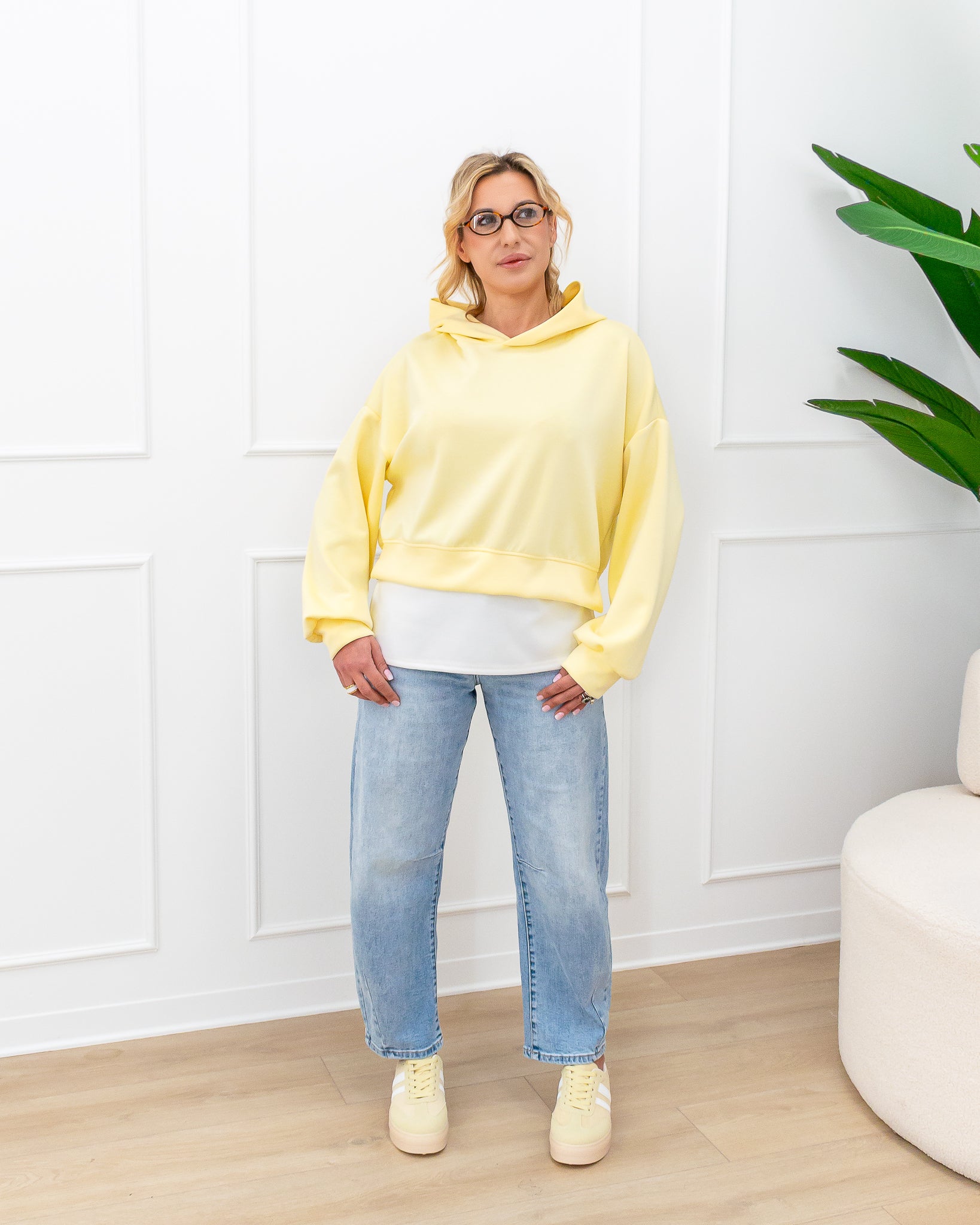 Felpa “Anita Gialla”