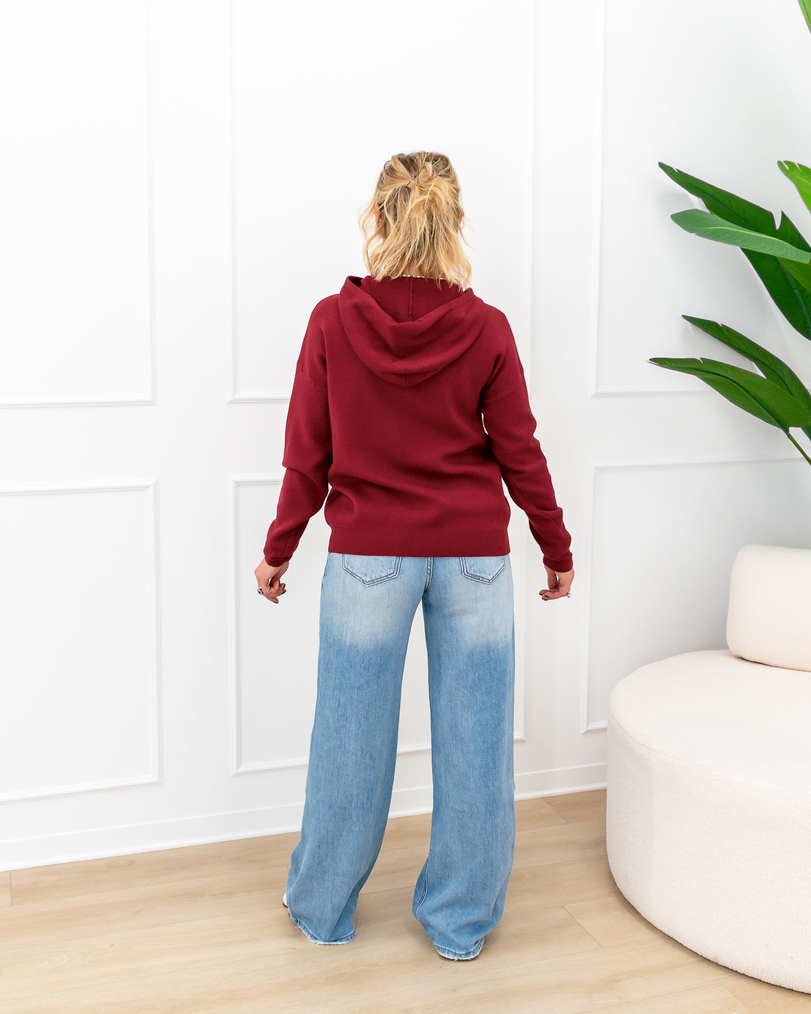 Felpa “Aria Bordeaux”