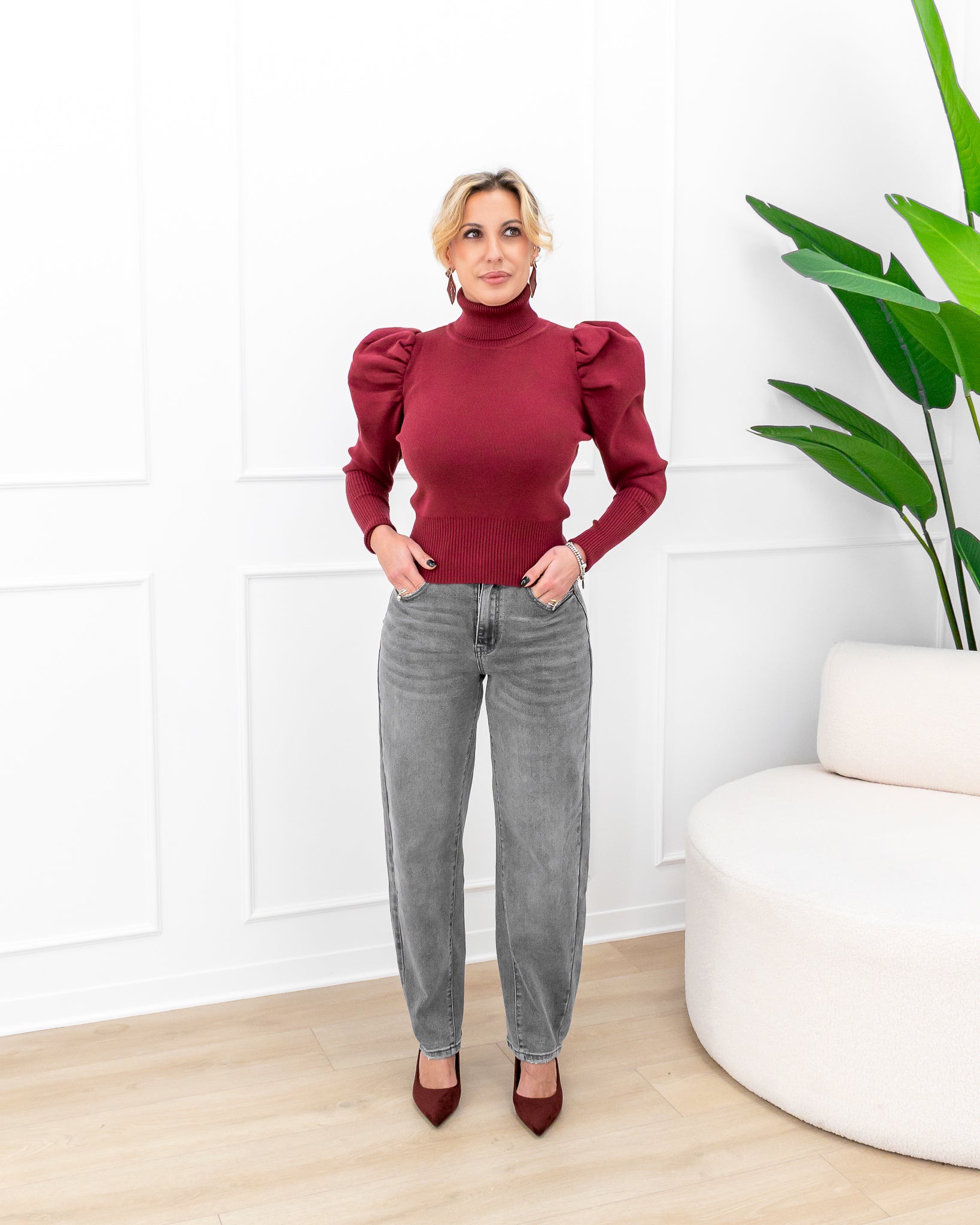 Maglia “Isabella Bordeaux”