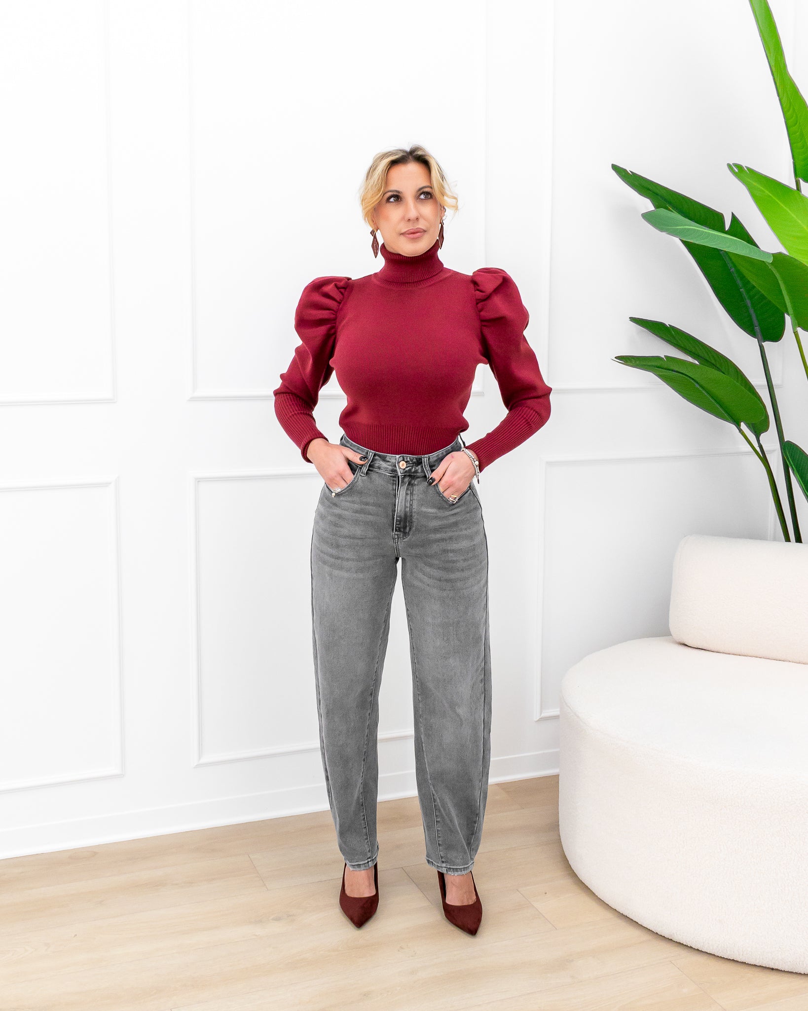 Maglia “Isabella Bordeaux”