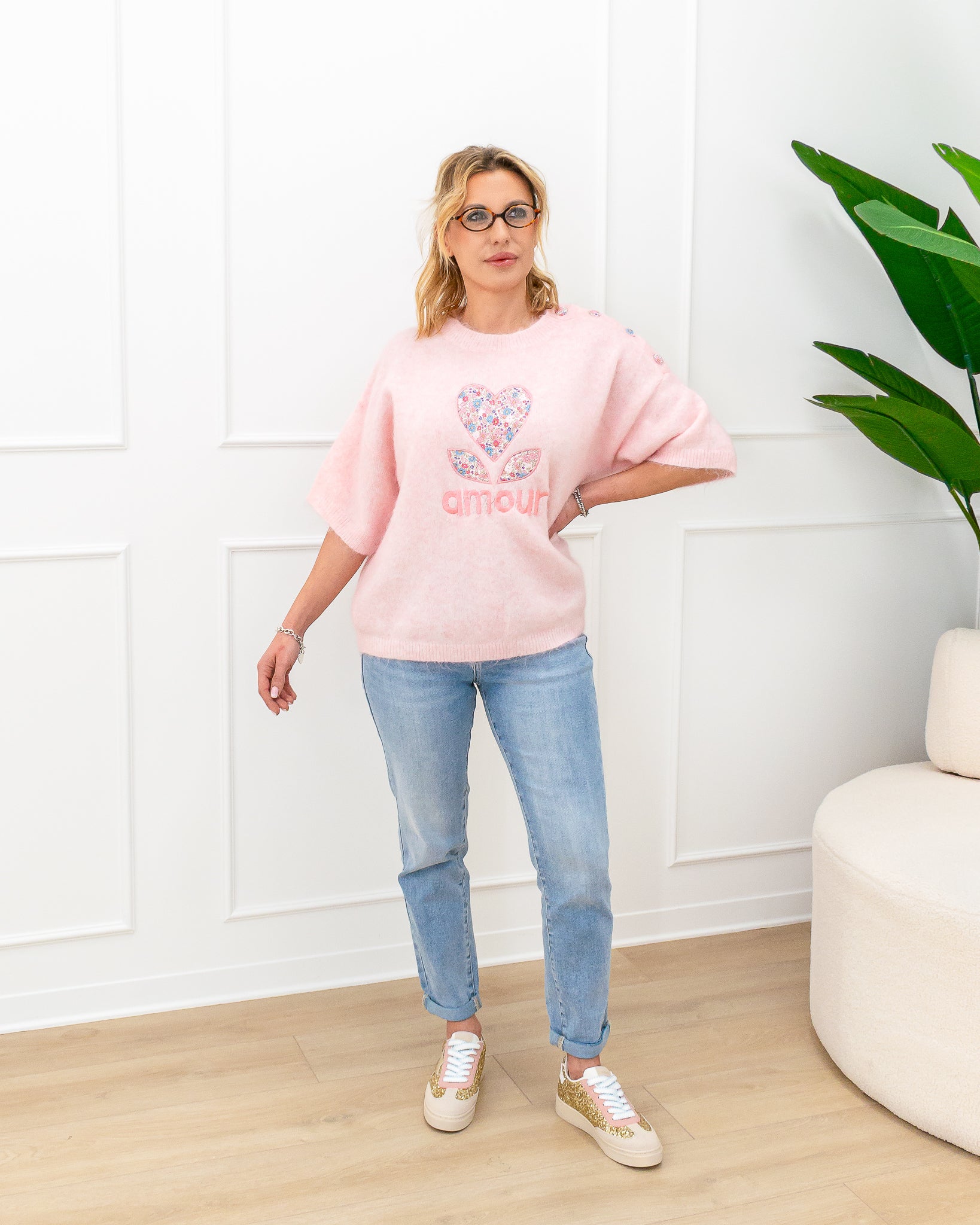 Maglia “Lara Rosa”