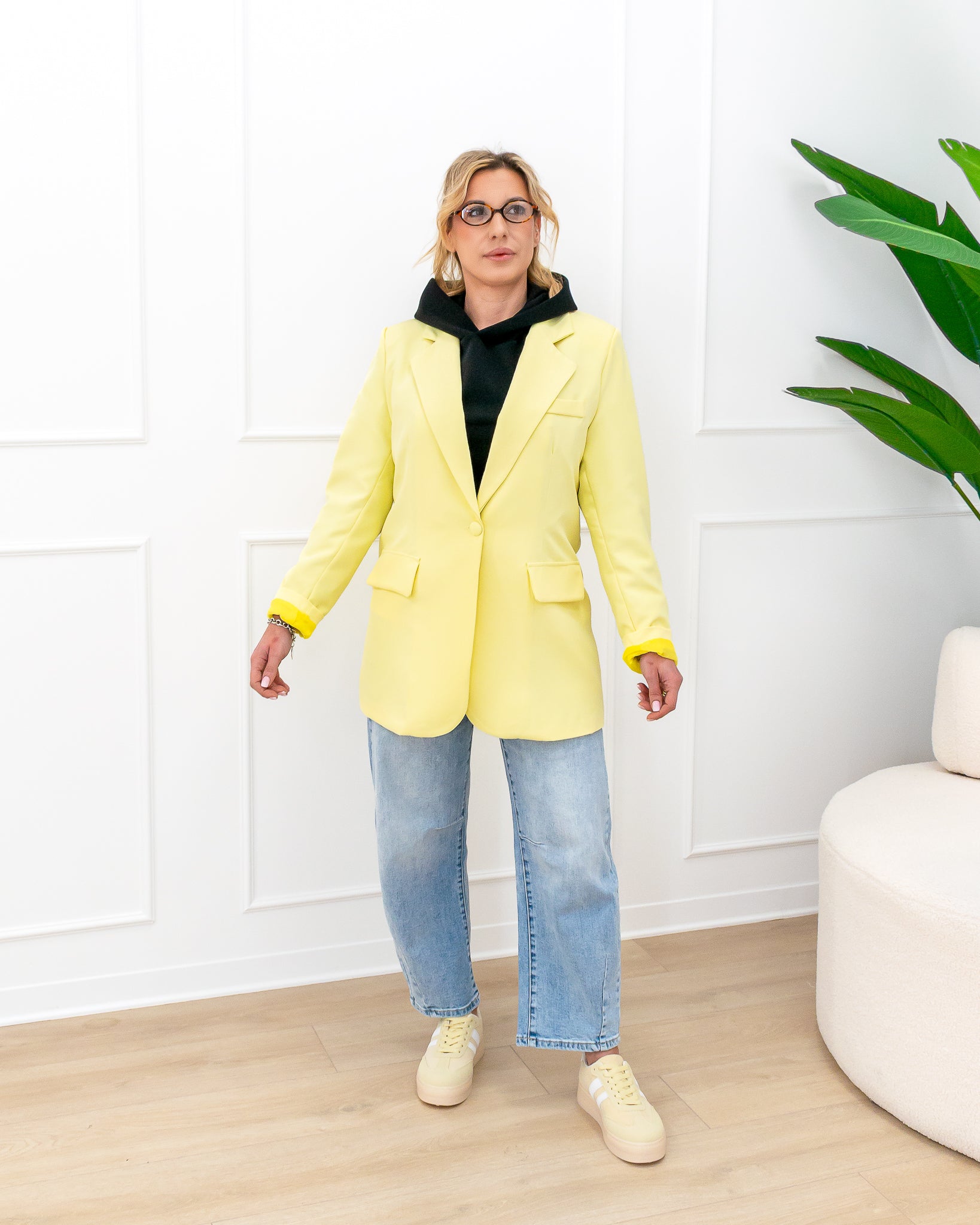 Blazer “Alice Giallo”