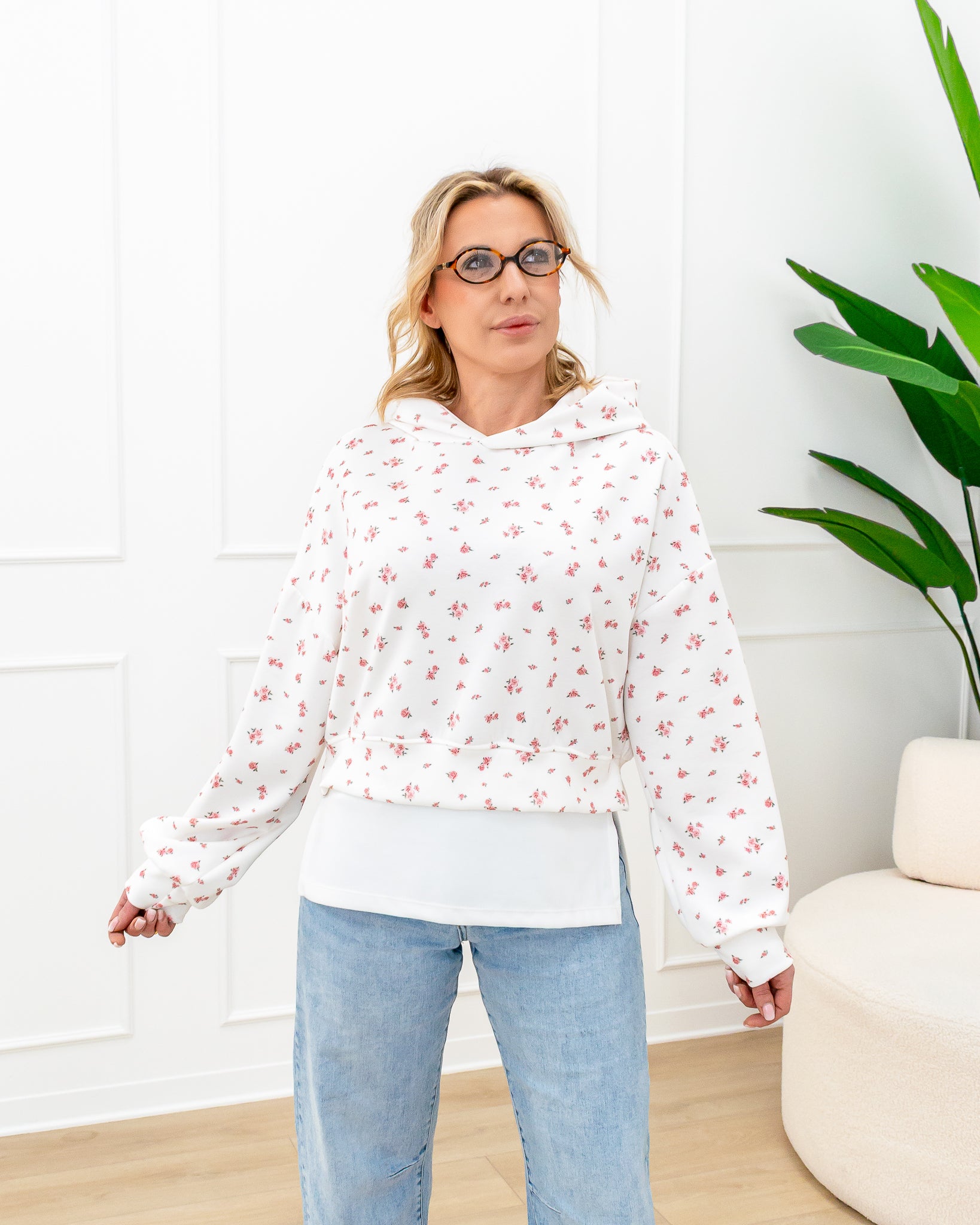 Felpa “Maria Bianca”