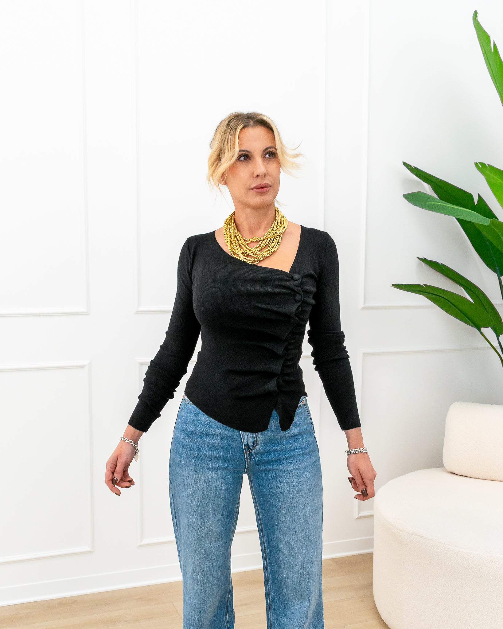 Cardigan "Maia Nero"
