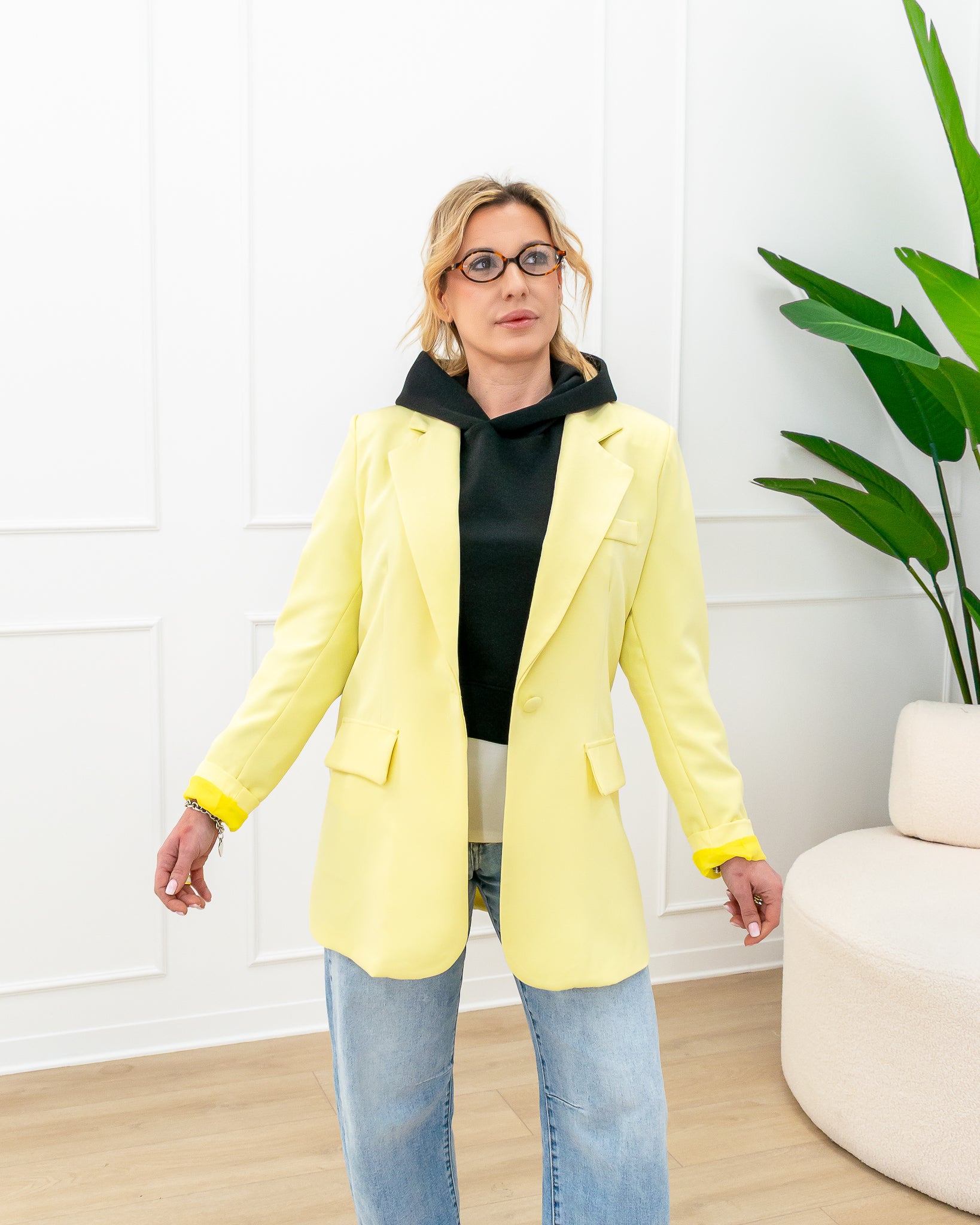 Blazer “Alice Giallo”