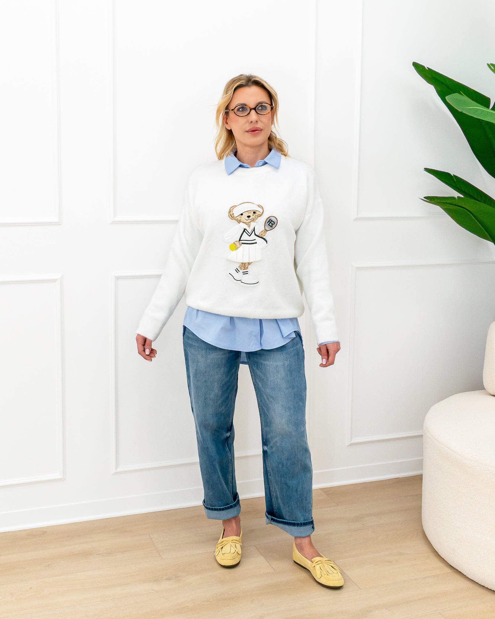 Maglia “Giada Bianca”