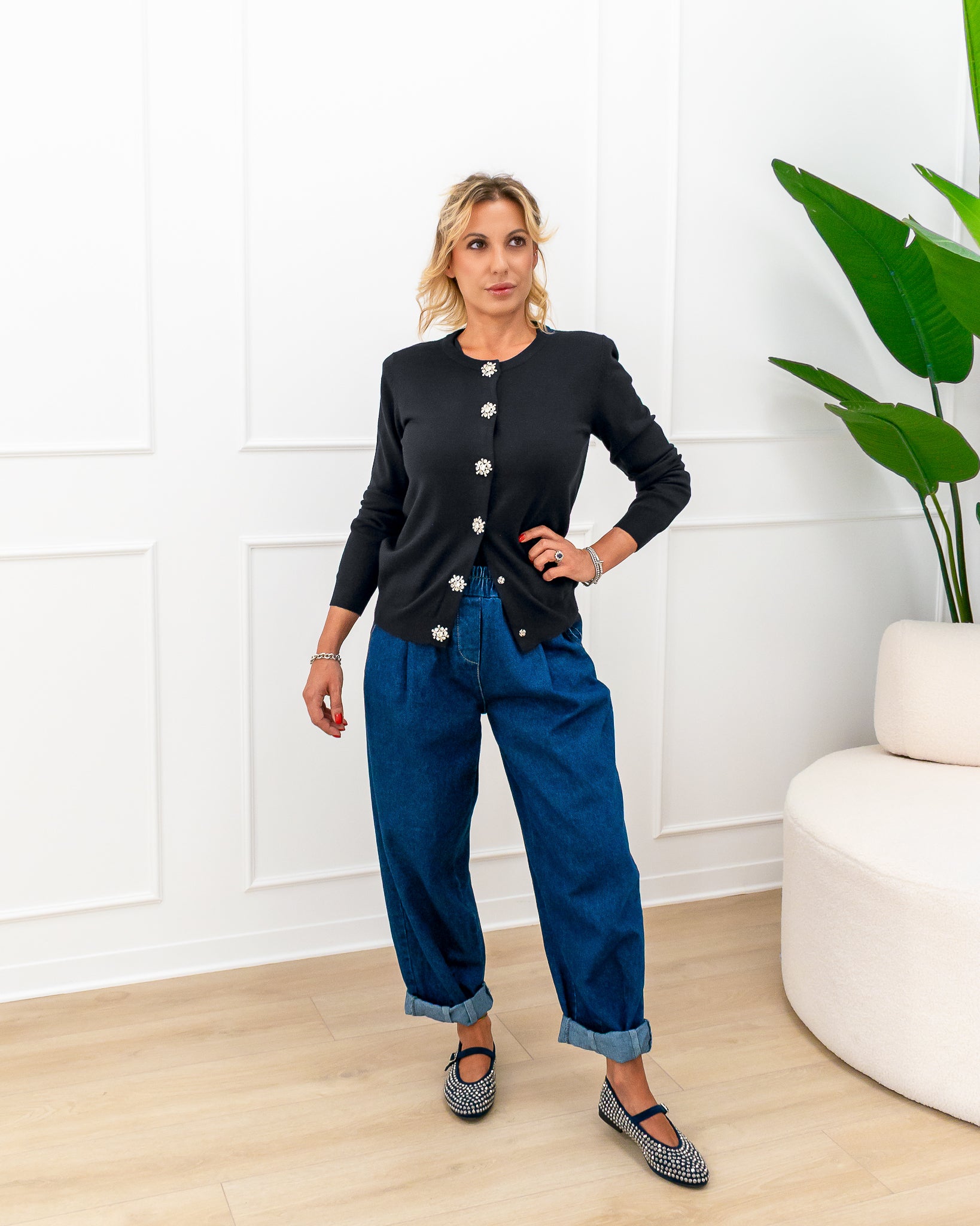 Cardigan “Veronica Nero”