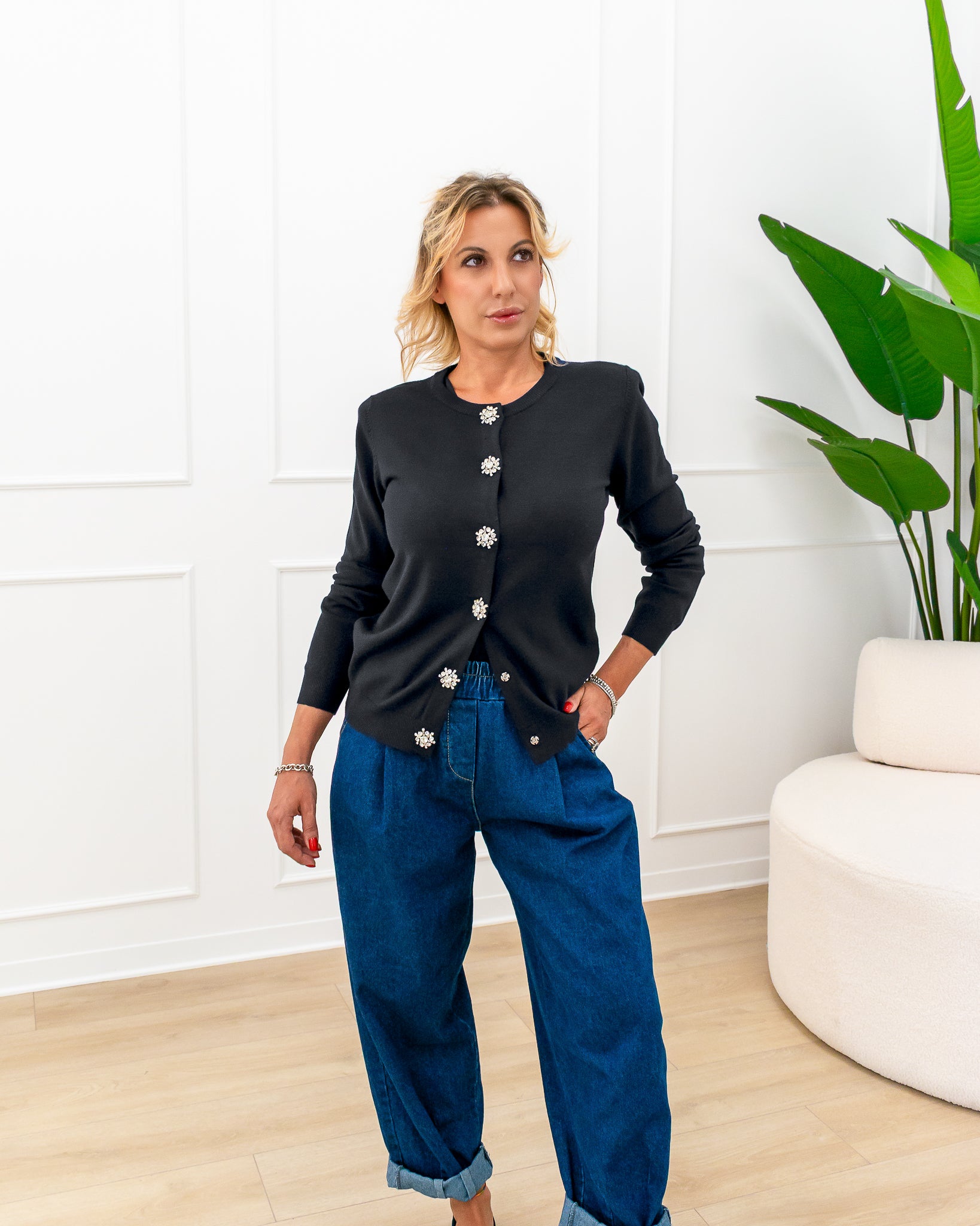 Cardigan “Veronica Nero”