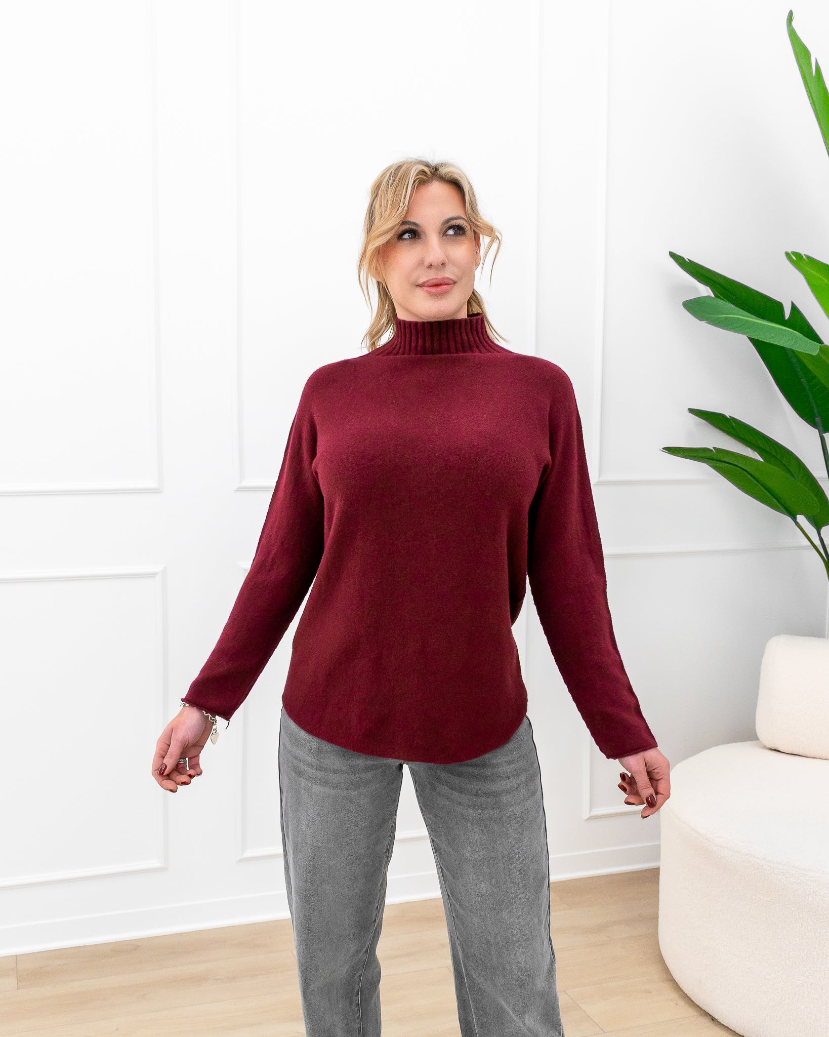 Maglia “Zoe Bordeaux”