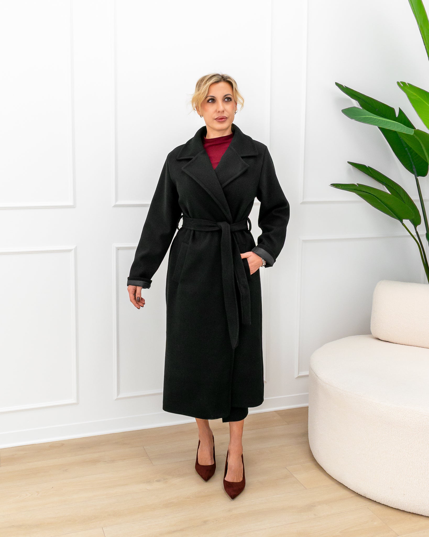 Cappotto “Marzia Nero”