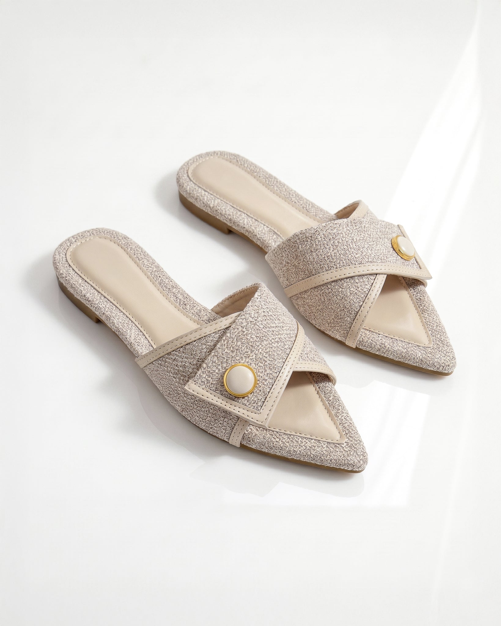 Ciabatta “Giorgia Beige”
