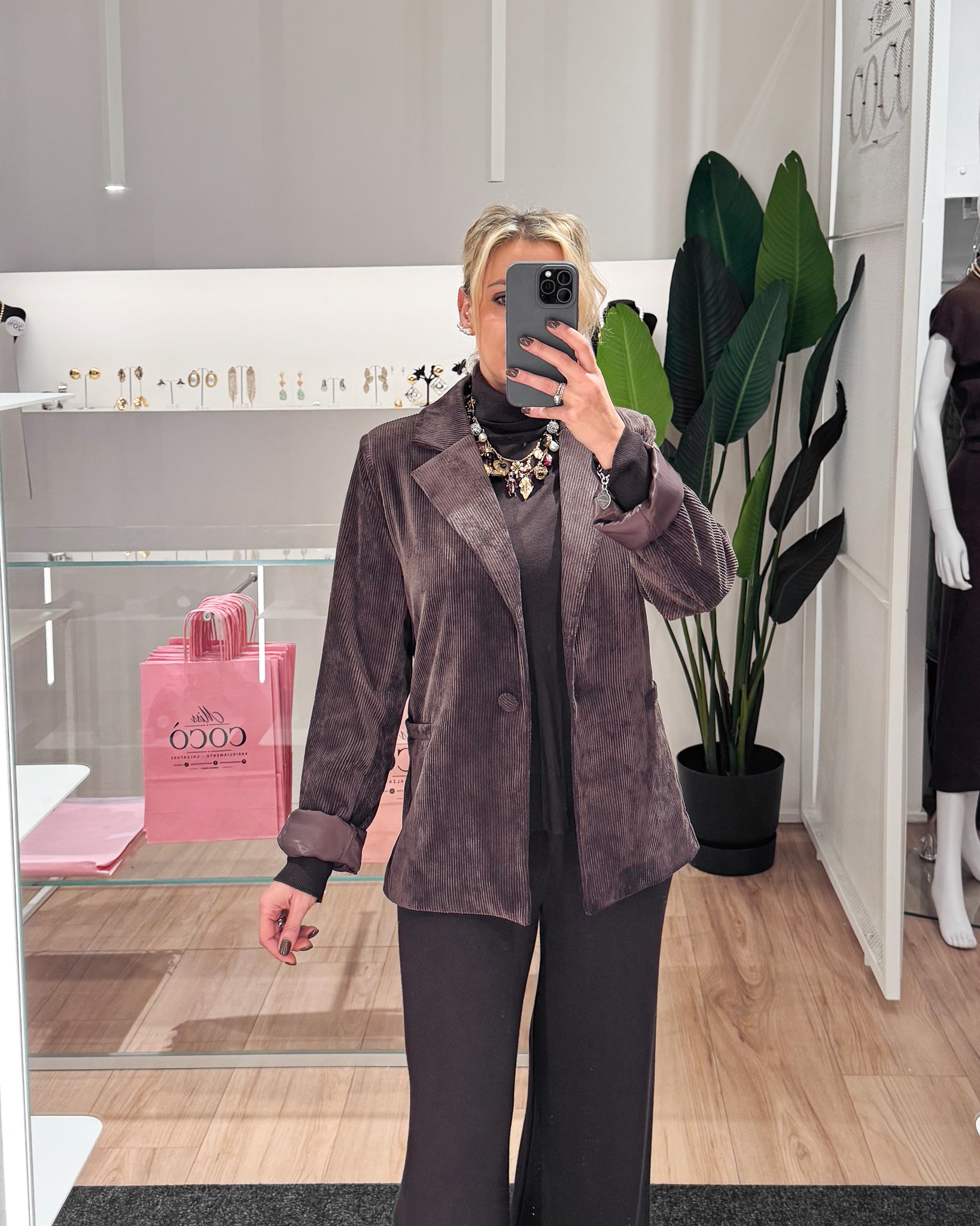 Blazer “Magda Marrone”