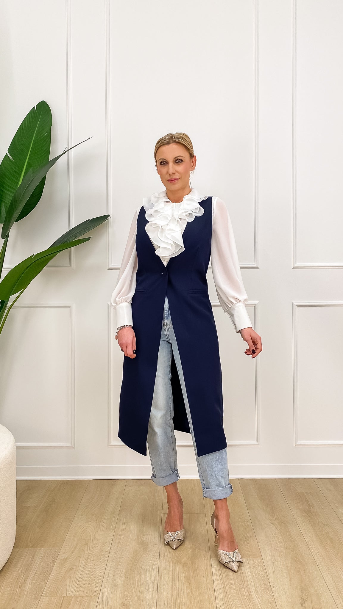 Gilet "Carlotta Blu"